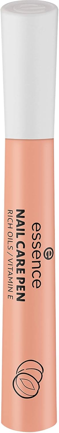 Essence Nail Care Pen - Contains Rich Oils & Vitamin E, Clear, Nourishing, Natural, Acetone Free, Vegan, Microplastic Particle Free, Pack of 3 (3 x 5ml)