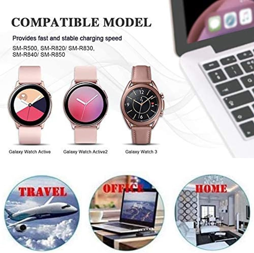 Wireless Fast Charging Charger for Samsung Galaxy Watch Active 1/2 40/44mm