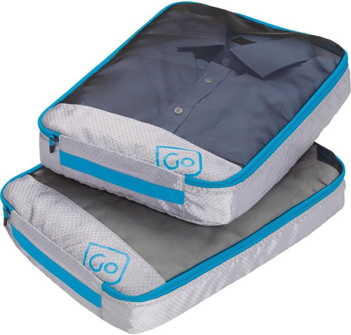 Go Travel 2Pk Large Packing Cubes, Blue