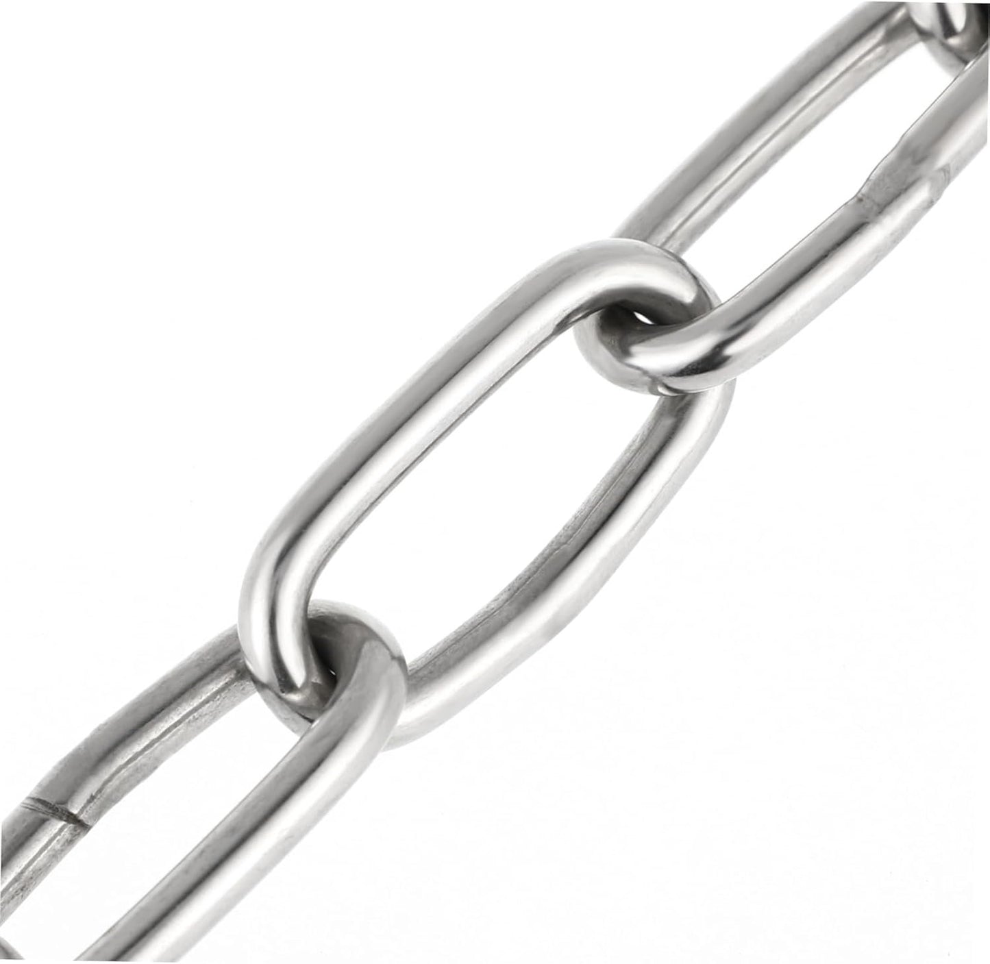 OSOLADY Home Gym Accessories Heavy Duty Chain for Weight Machine Extension LAT Pulldown Chain Hand Grip Strengthener Fitness Chain Extension Workout Fitness