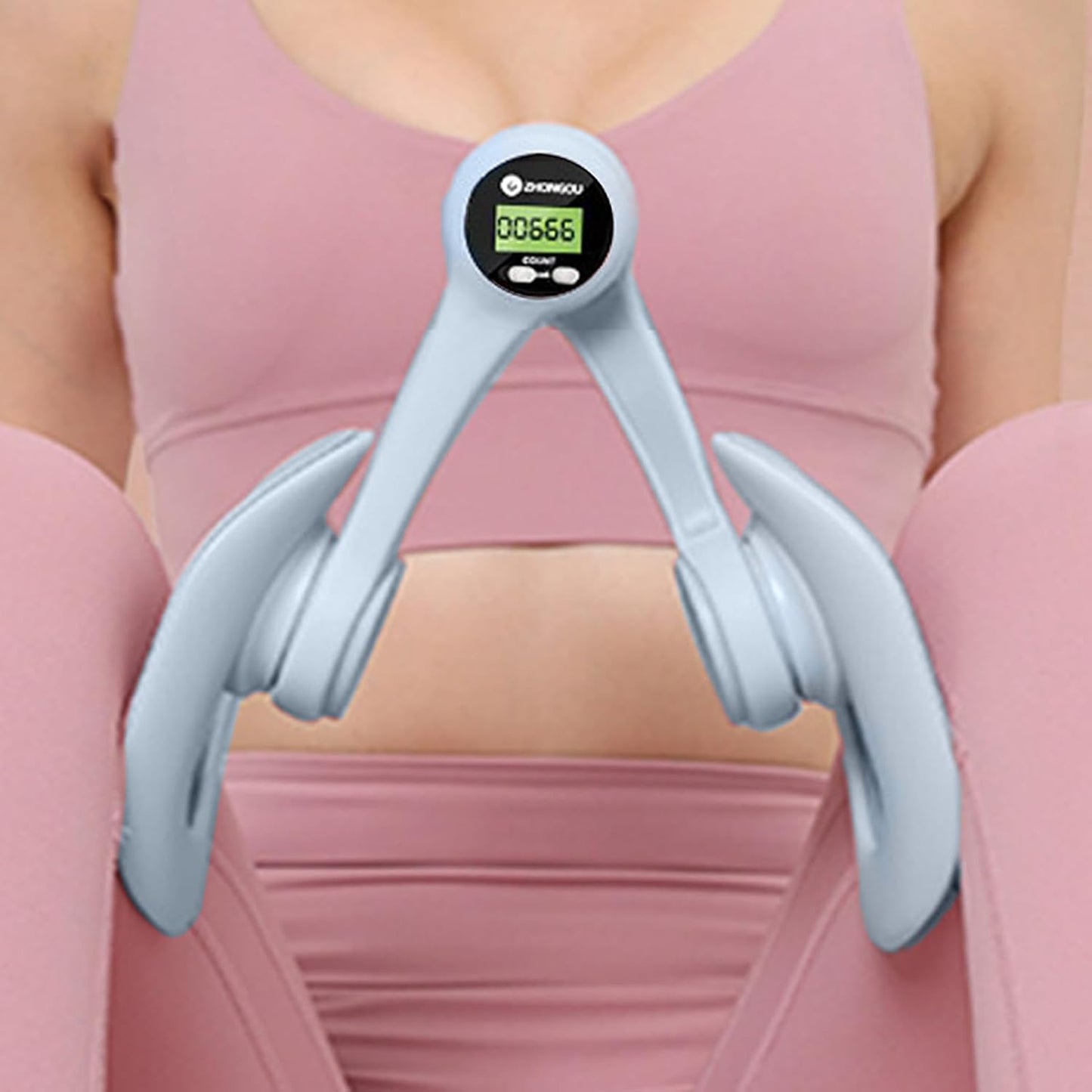 Inner Thigh Exerciser - Leg Slimming Machine, Muscle Toning | Compact Home Fitness Trainer for Buttocks, Pelvis Repair Tool, Resistance Workout Accessory, Inner Groin Strength Exercise Aid