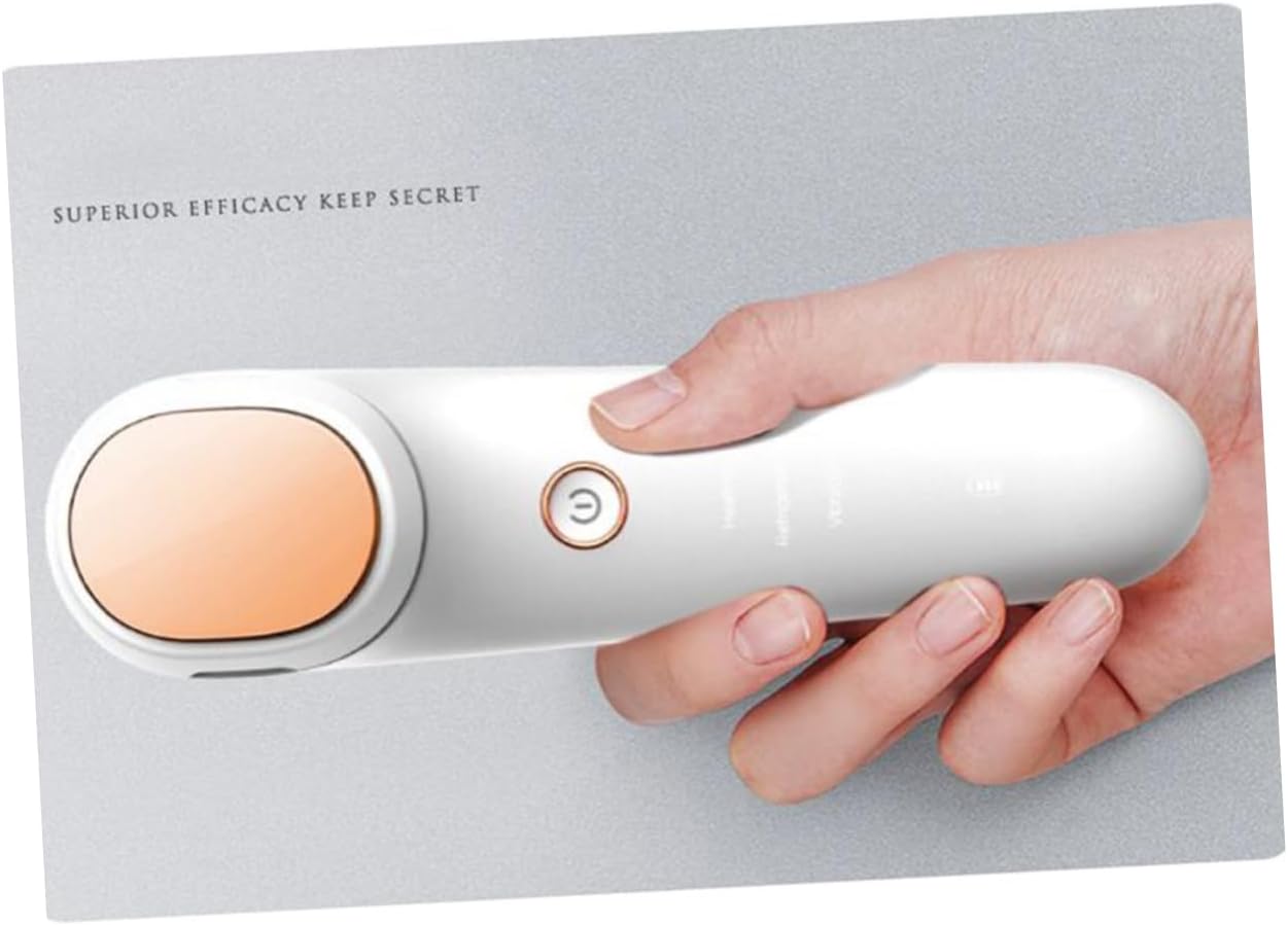 NULYLU Cold Hot Compress Beauty Apparatus USB Rechargeable Face Massage Device for Facial Sculpting Moisture Absorption and Skin Care for Home