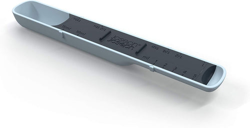 Joseph Joseph Measure-Up Adjustable Measuring Spoon for Wet and Dry Ingredients, BPA Free, Blue