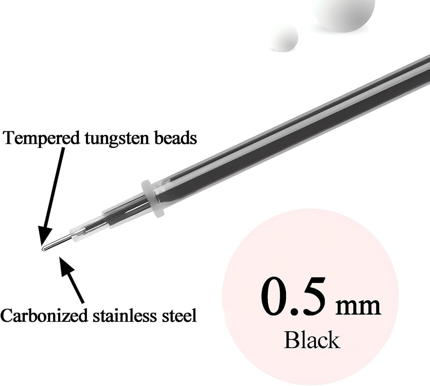 JUNXAKA 12 Pcs Retractable Dog Gel Pens, Fine Point 0.5mm Black Ink Cute Fun Animal Ballpoint Dog Pens Writing Vet Gifts Stationery Supplies (12pcs dog pens)