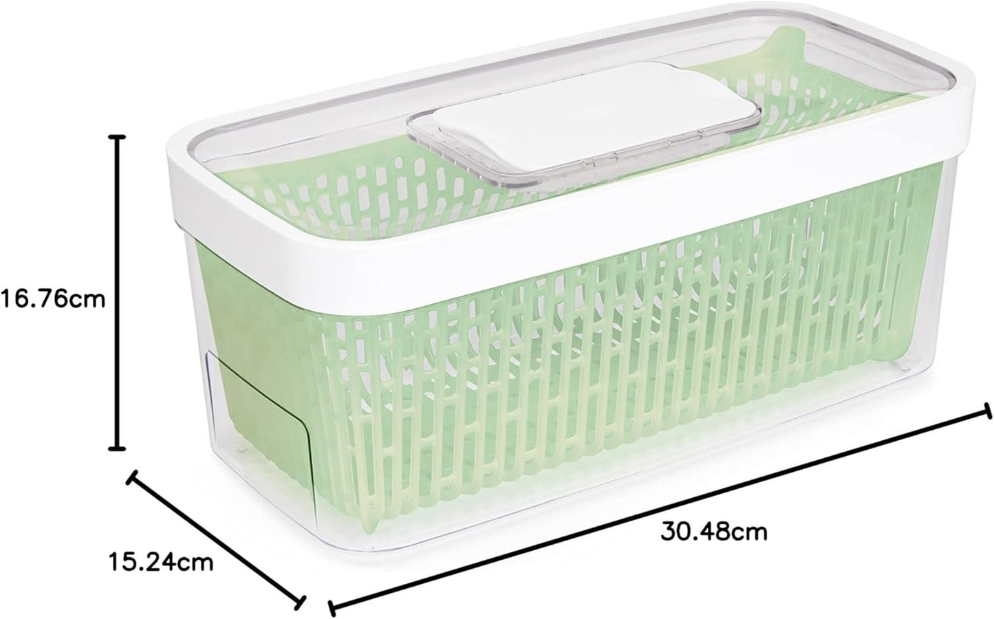 Oxo GreenSaver Produce Keeper, White, 4.7 Litre