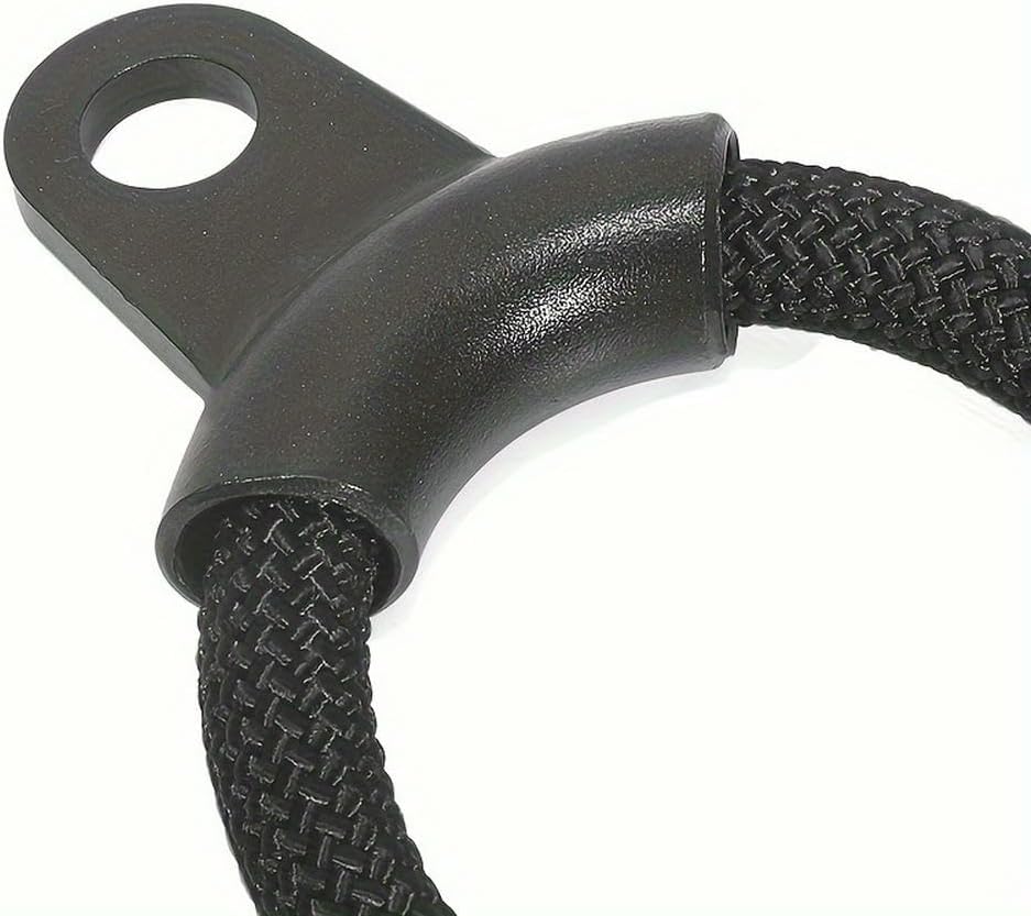 ZBDZSW 1 pz. Impugnatura ergonomica per tricipiti in PP Materiale Corda per trazione per Allenamento della Forza Muscolare per Adulti Non caricati