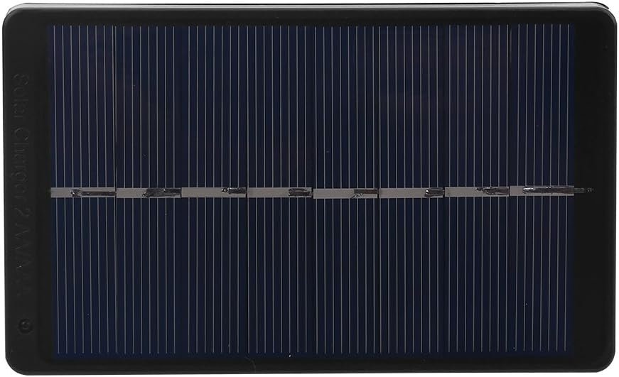Aa Battery Solar Charger,Solar AA AAA Battery Charger Charging Box 1W 4V Portable Solar Battery Charger for AA and AAA Batteries Black Solar Battery Charger for aa Batteries