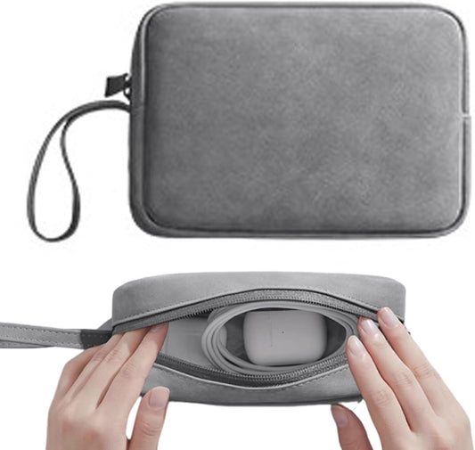 Electronic Bag, Cable Organizer, Accessory Case, Intelligent Compartments Enable Seamless Digital Organization, Robust Fabric Cords and Chargers, for Travel Tech Essentials
