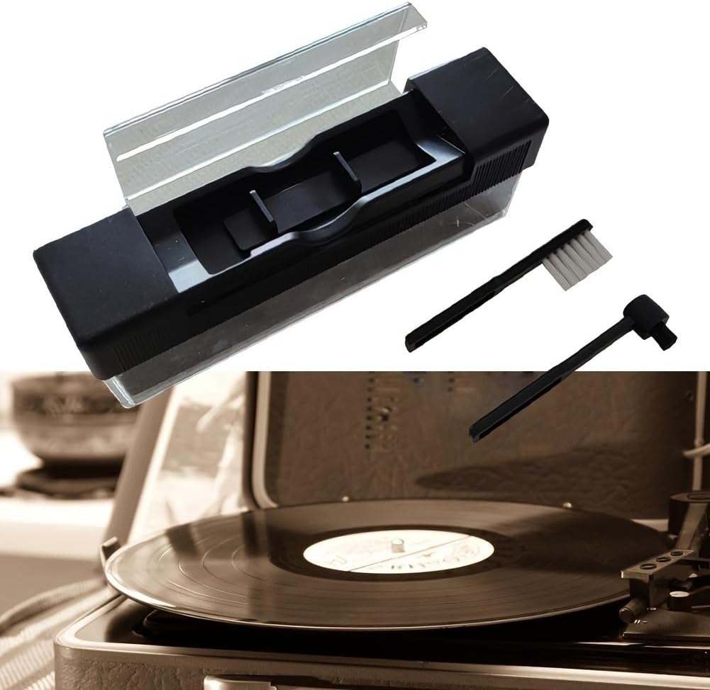 Record Cleaning Essentials - 3 pennelli in vinile per proteggere la tua collezione
