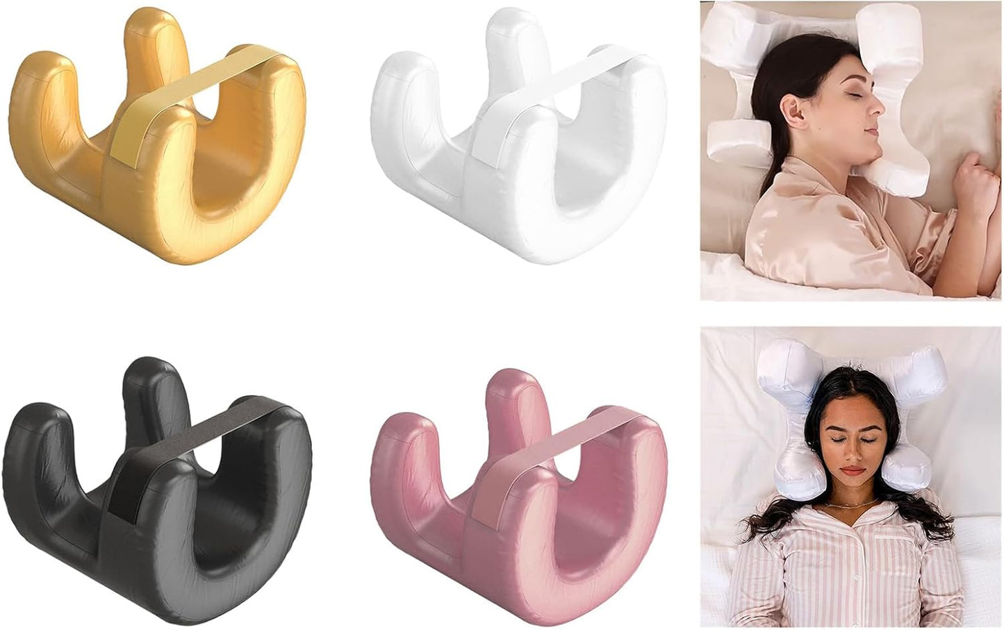 Face Pillows Satins Pillowcase! AntiWrinkle Pillows Beauty Sleep AntiWrinkles-Aging Back Sleep