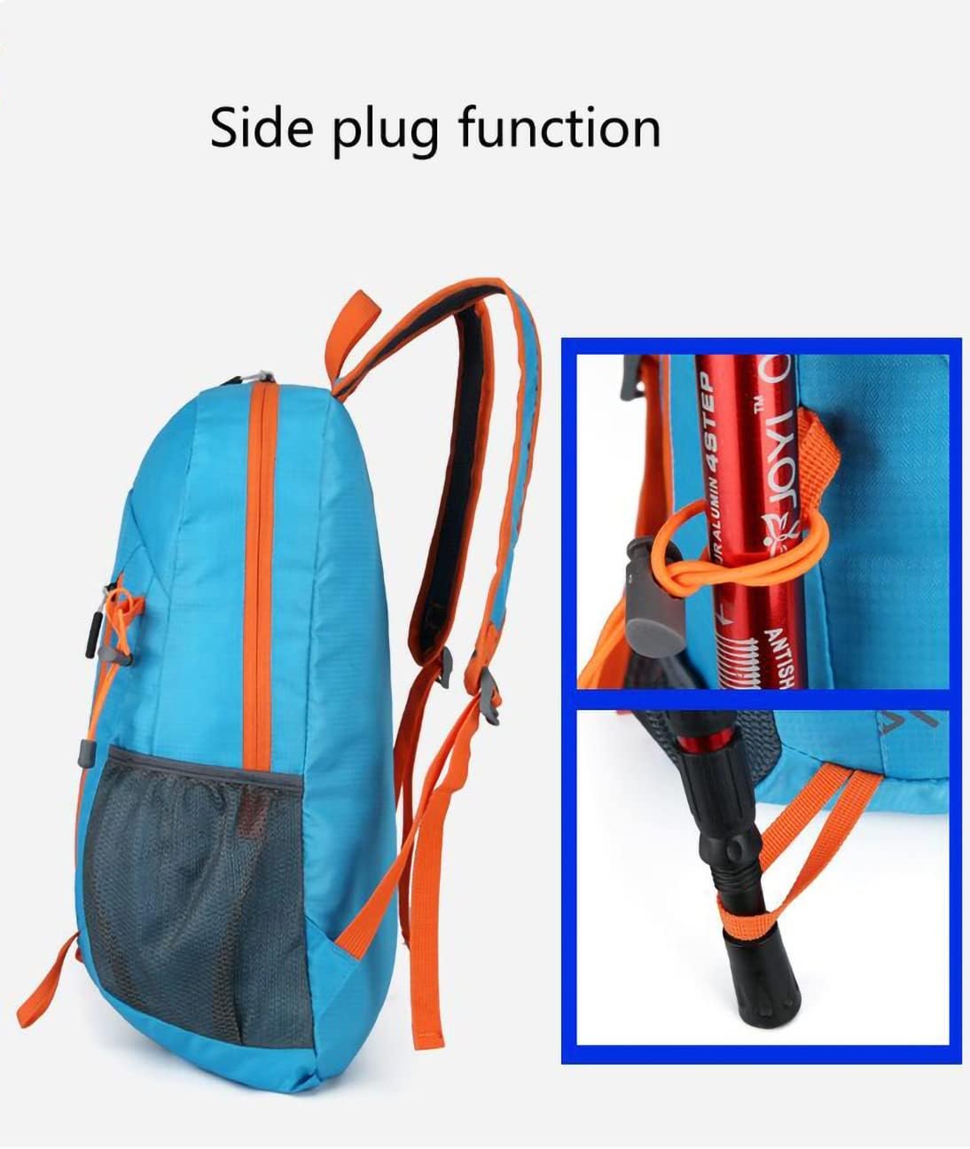 Ultra Lightweight Packable Backpack, Water Resistant Small Backpack Daypack Foldable for Travel Hiking Outdoor Camping and Cycling Foldable Outdoor Bag