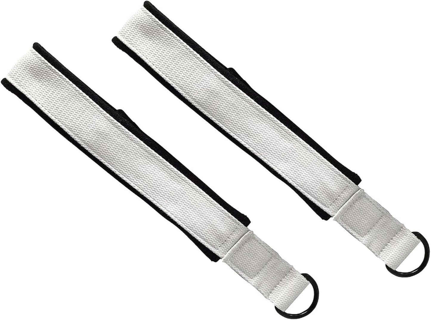 STARTIST 2Pcs D Rings Straps Handle,Pilates Double Loop Straps Pilates Accessories,Exercise Yoga Straps for Home Gym Adults Reformer