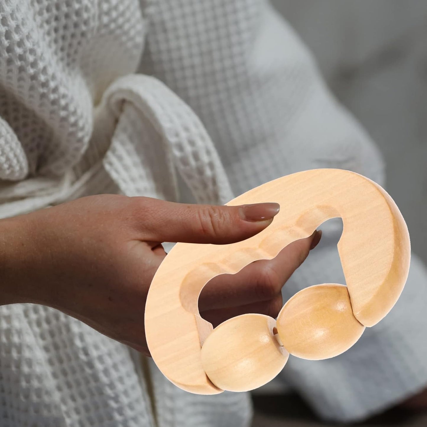 Holibanna 2 Pezzi strumento di massaggio massaggiante gamba corpo massaggiatore a rulli Massaggio al collo e alle spalle massaggianti per le gambe strumenti di massaggio 1 pz