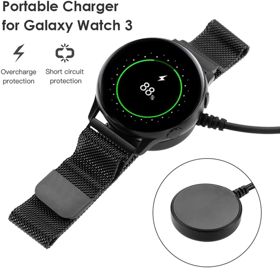 Wireless Fast Charging Charger for Samsung Galaxy Watch Active 1/2 40/44mm