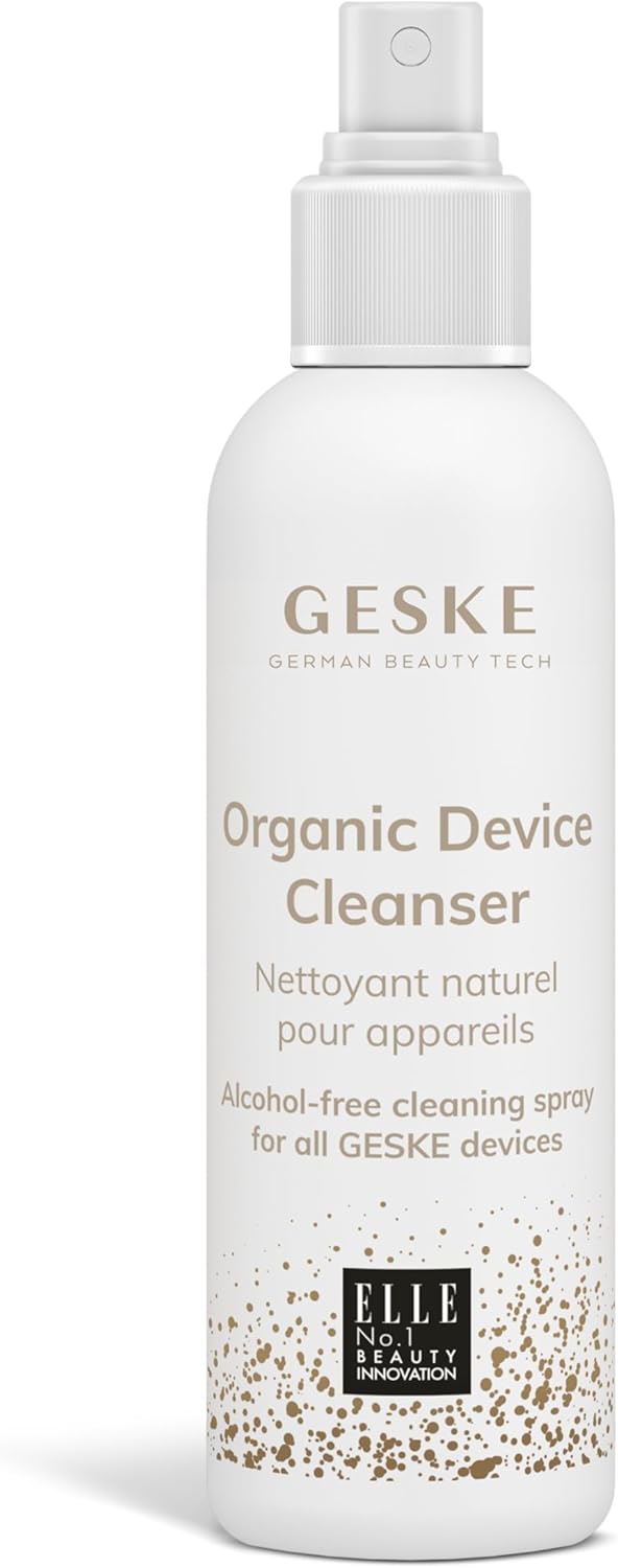 GESKE Organic Device Cleanser | Alcohol Free Cleaning Spray | For All GESKE Devices | Vegan | Non-Corrosive | Fragrance and Colouring Free