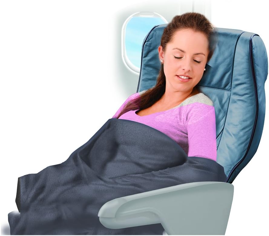 Cloudz Fleece Blanket - Sky Blue