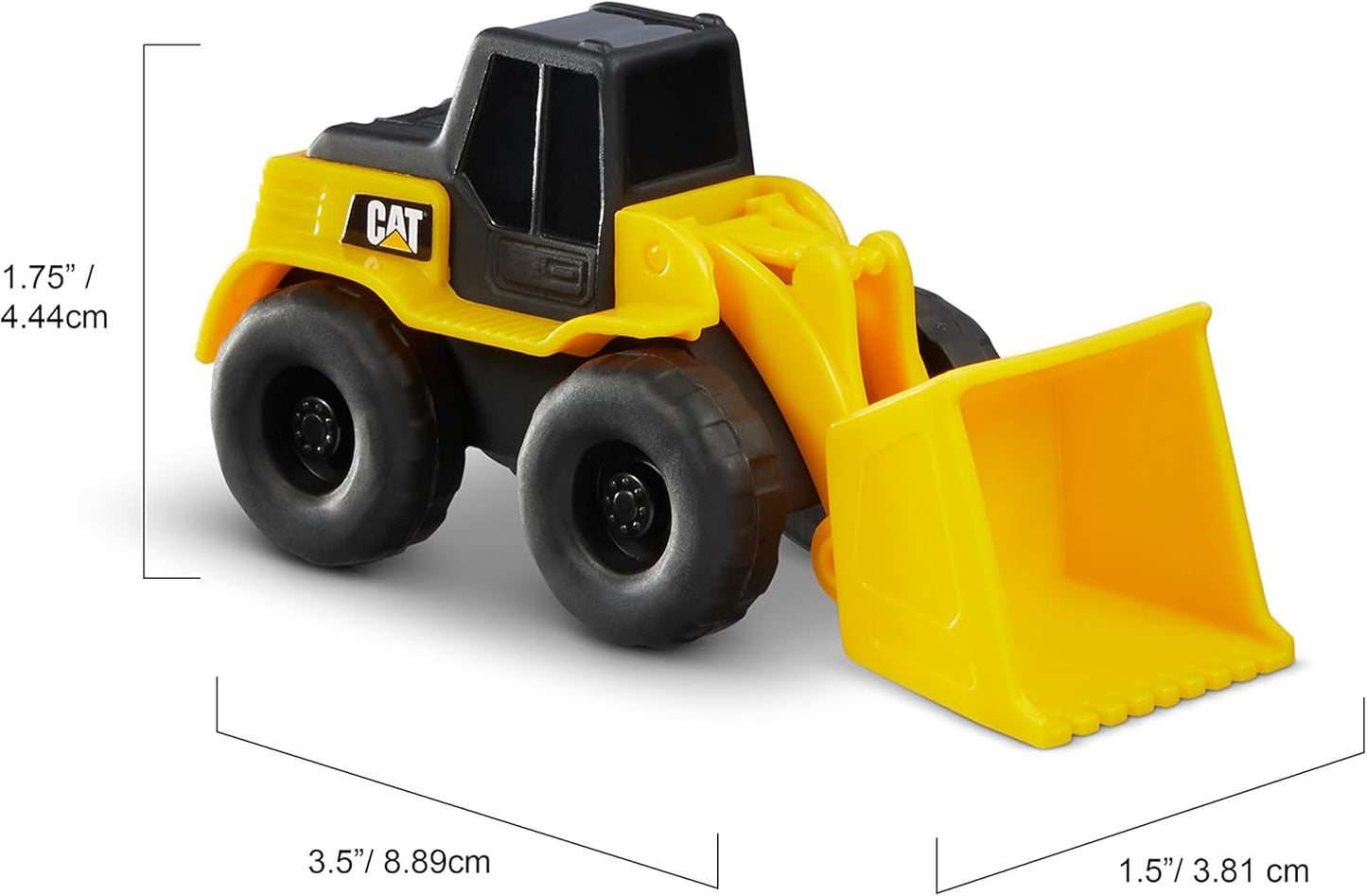 Cat 82150 Little Machines 5-Pack Vehicle, Yellow