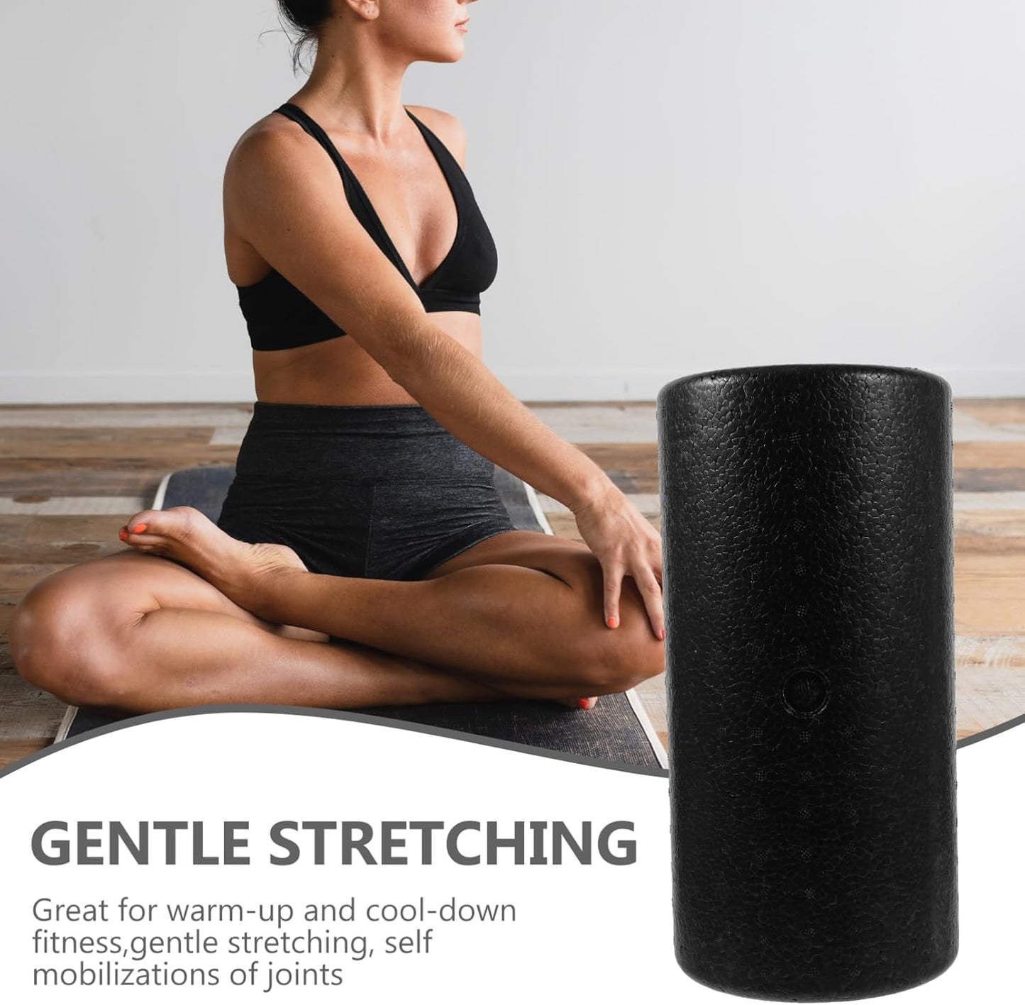 CLISPEED Massaggiante per Yoga Relax per Fitness e Stretching per Rilassamento Muscolare e Miglioramento Circolazione Sanguigna