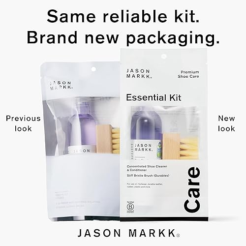 Jason Markk Shoe Cleaning - Shoe & Sneaker Care Sets: Essential Kit, Starter Kit & Box - Deep Cleaning Solution Kits