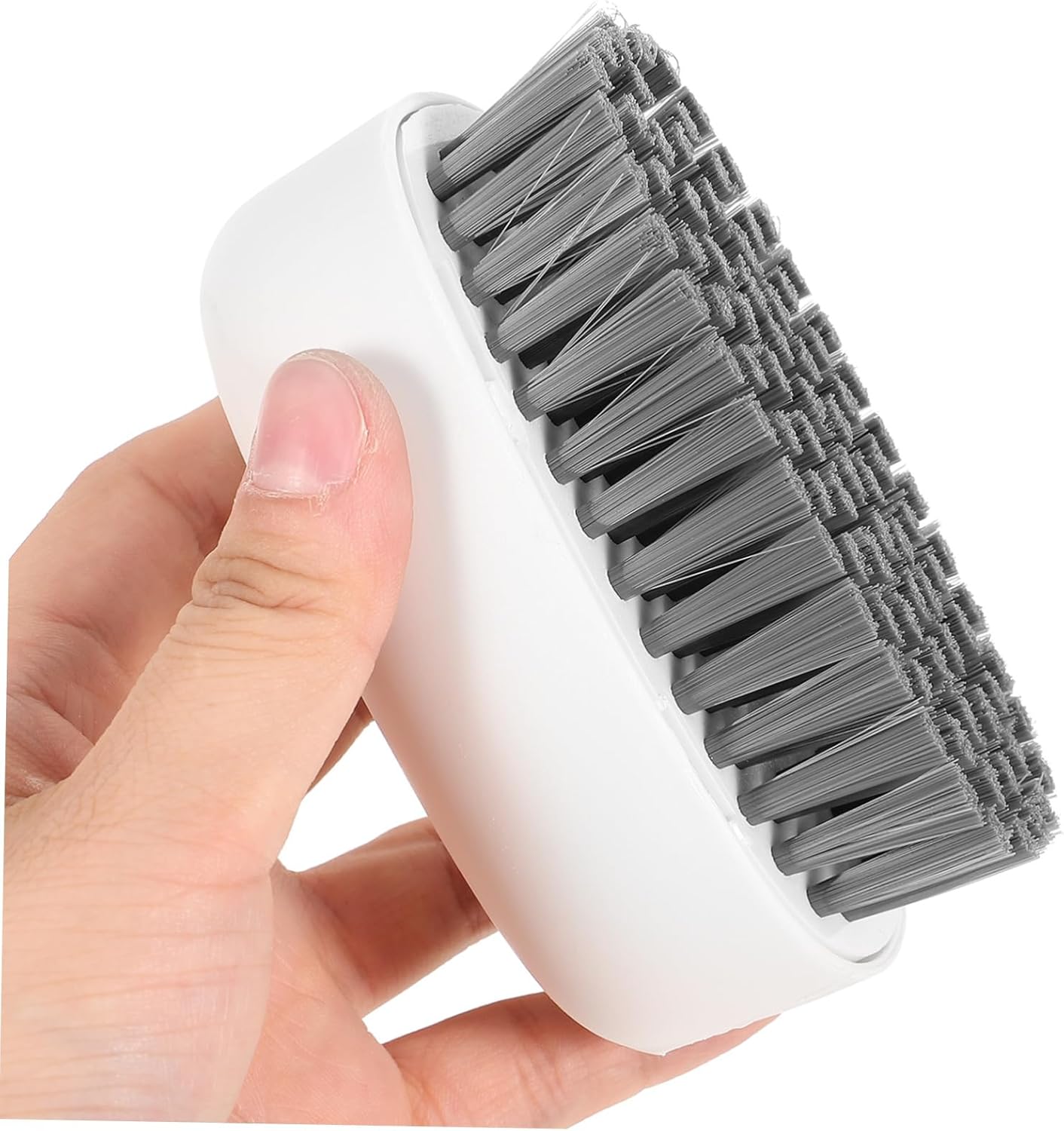 Beavorty Home Cleaning Essential 2 Piece Bath Brush Plastic Handle Sturdy Bristles Versatile for Cleaning Tasks