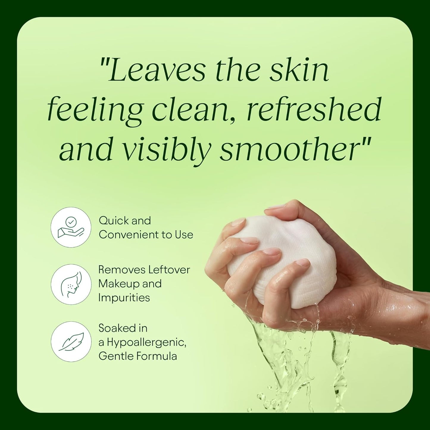 Korean Skincare Anti-Aging, Dark Spot & Wrinkle Minimizing Toner Pads - Hydrating with Snail Mucin, Centella Asiatica, Niacinamide, Peptides - for Polished & Youthful Skin - 100 Count
