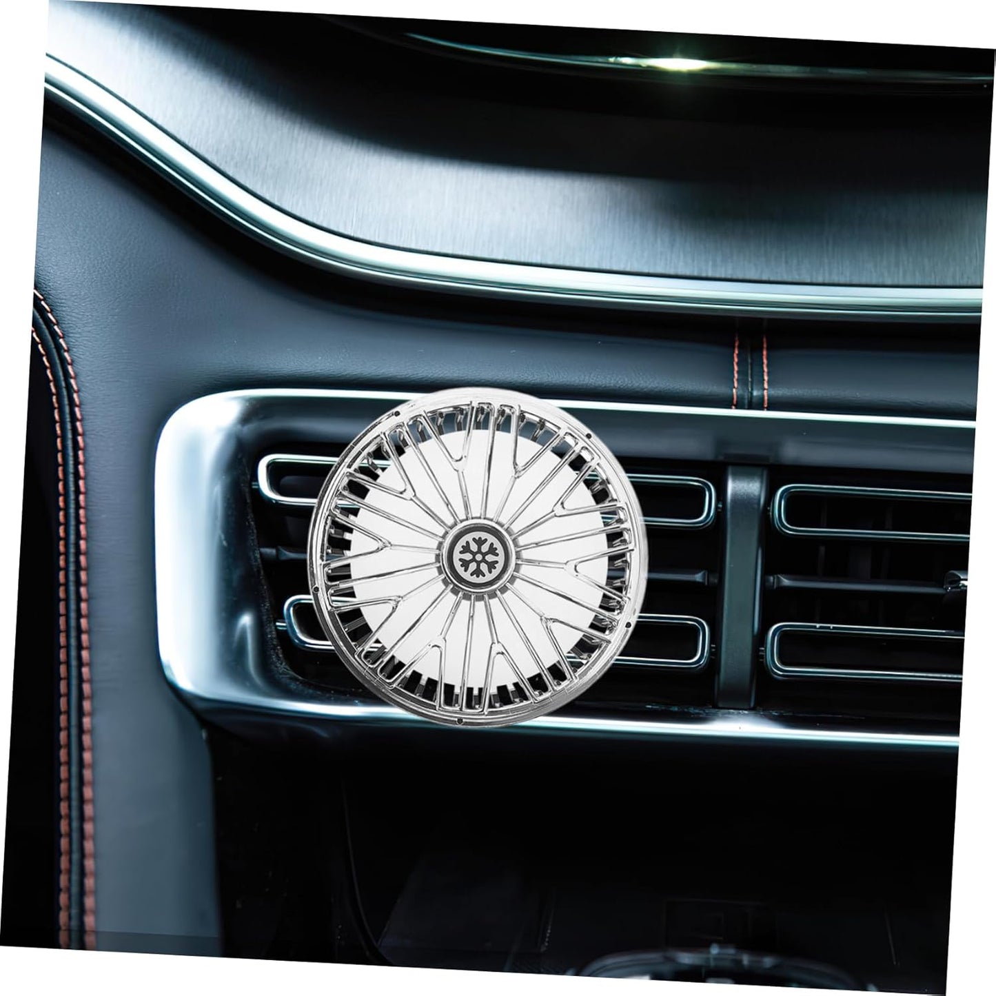 MUCKLILY Fragrance Refill for Car Vent Clips 5pcs Solid Aromatherapy Tablets Car Air Freshener Odor Control Versatile Use