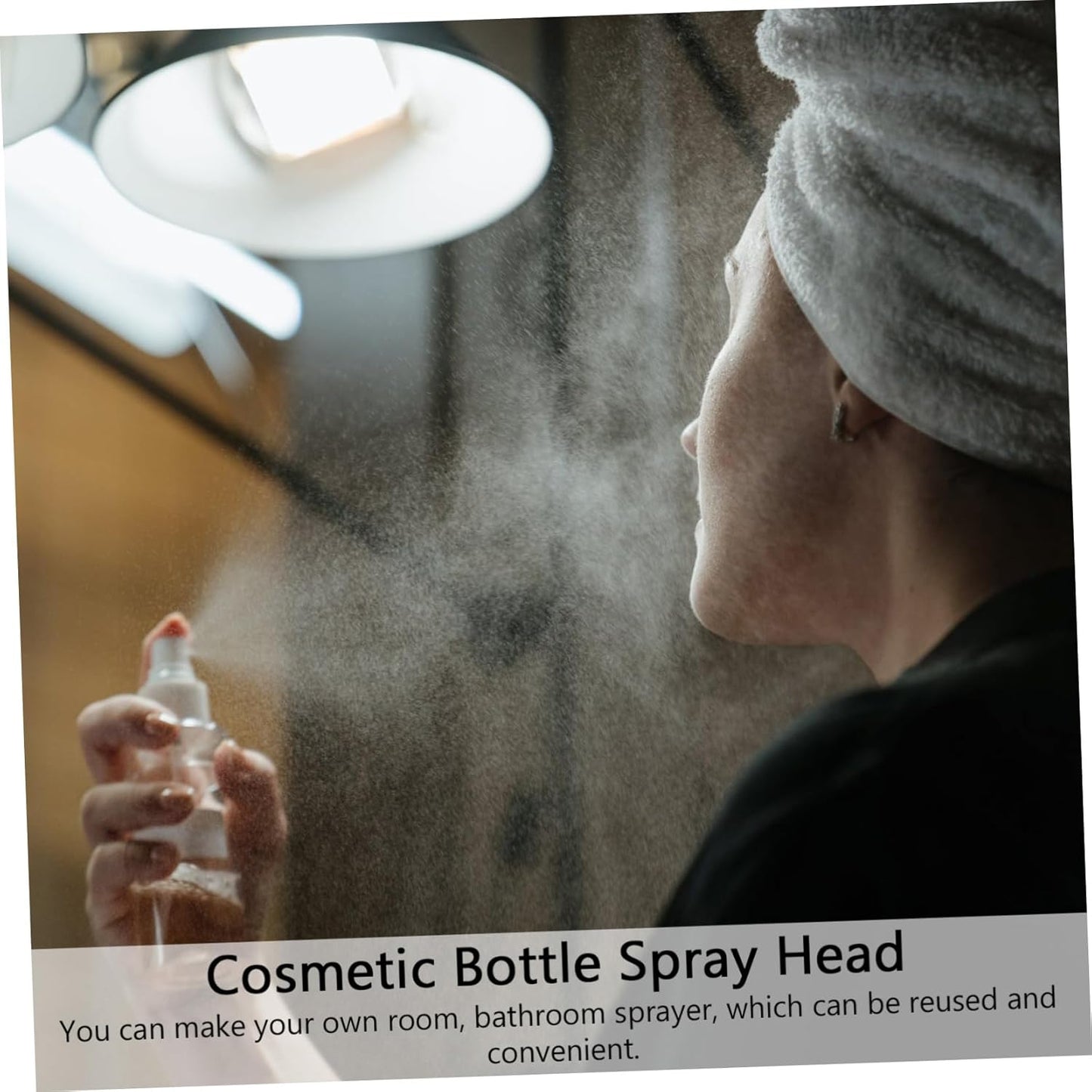 Healeved 20pcs Spray Heads for Mini Perfume Bottles Durable Cosmetic Sprayer Nozzles for Essential Oils Aromatherapy and Cleaning Products