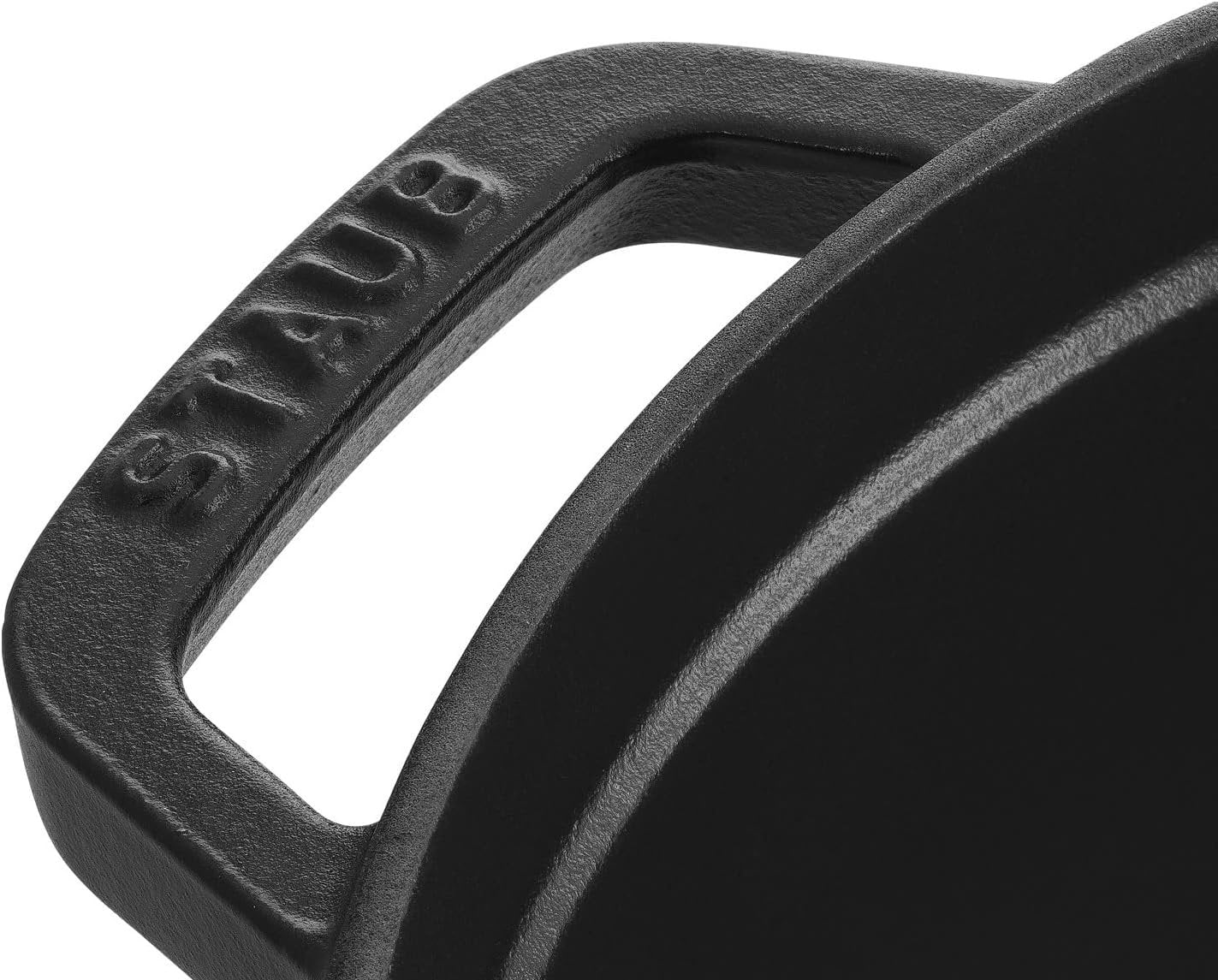 STAUB La Cocotte 7-Quart Cast Iron Round Cocotte, 6.75 L, Made in France, Black