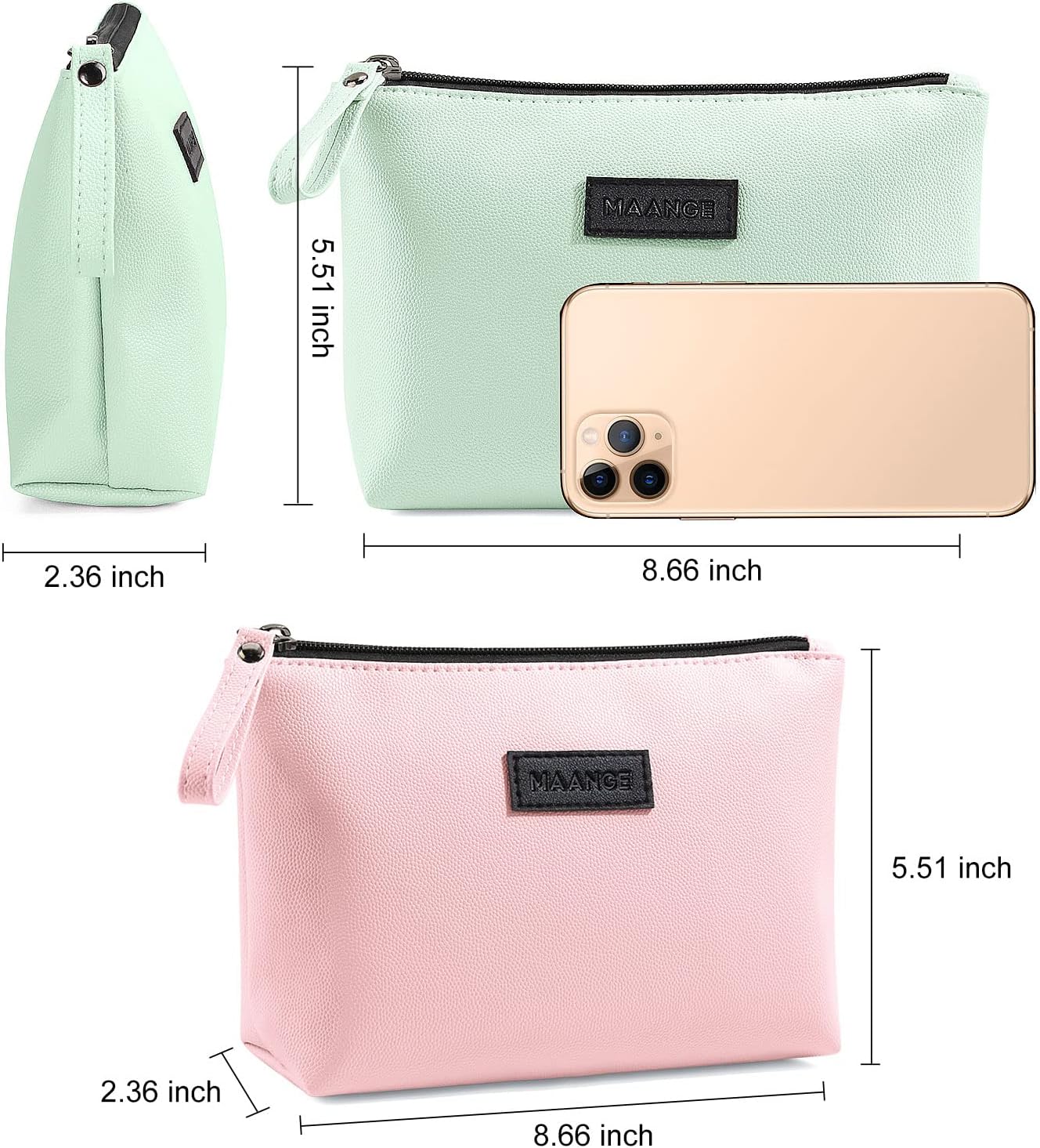 MAANGE Small Make Up Bag