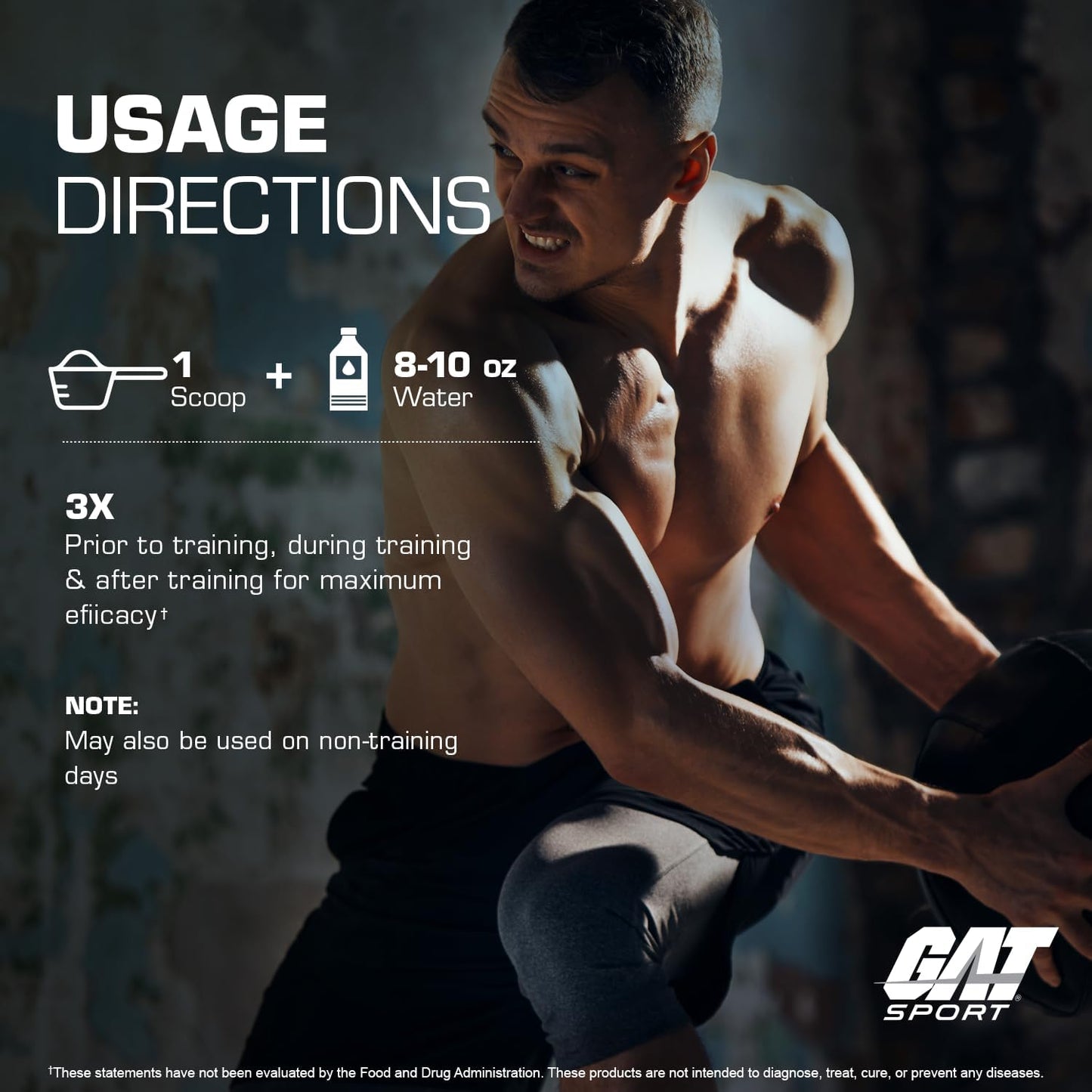 GAT Sport Flexx EAAs + Hydration, Essential Amino Acids with BCAAs, Blue Razz, 30 Servings