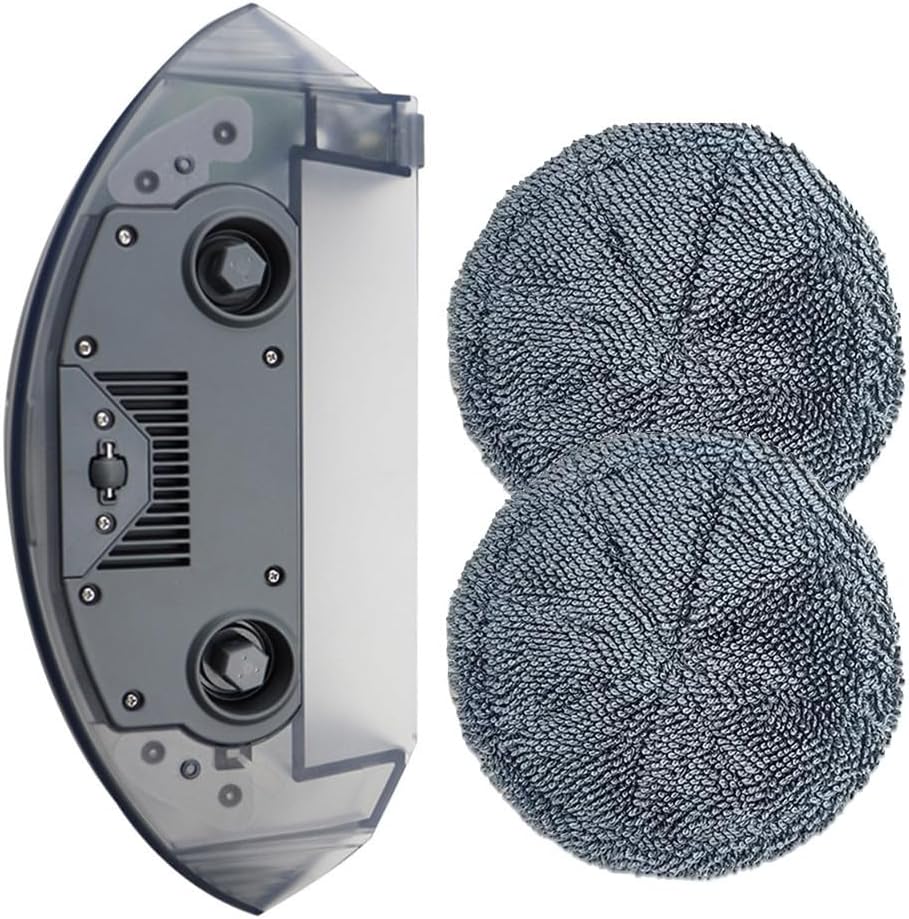 Mop Cleaning Essentials 3 Pack Compatible Water Tanks and Cloths Designed for Ecovacs for Deebot and Yeedi Models