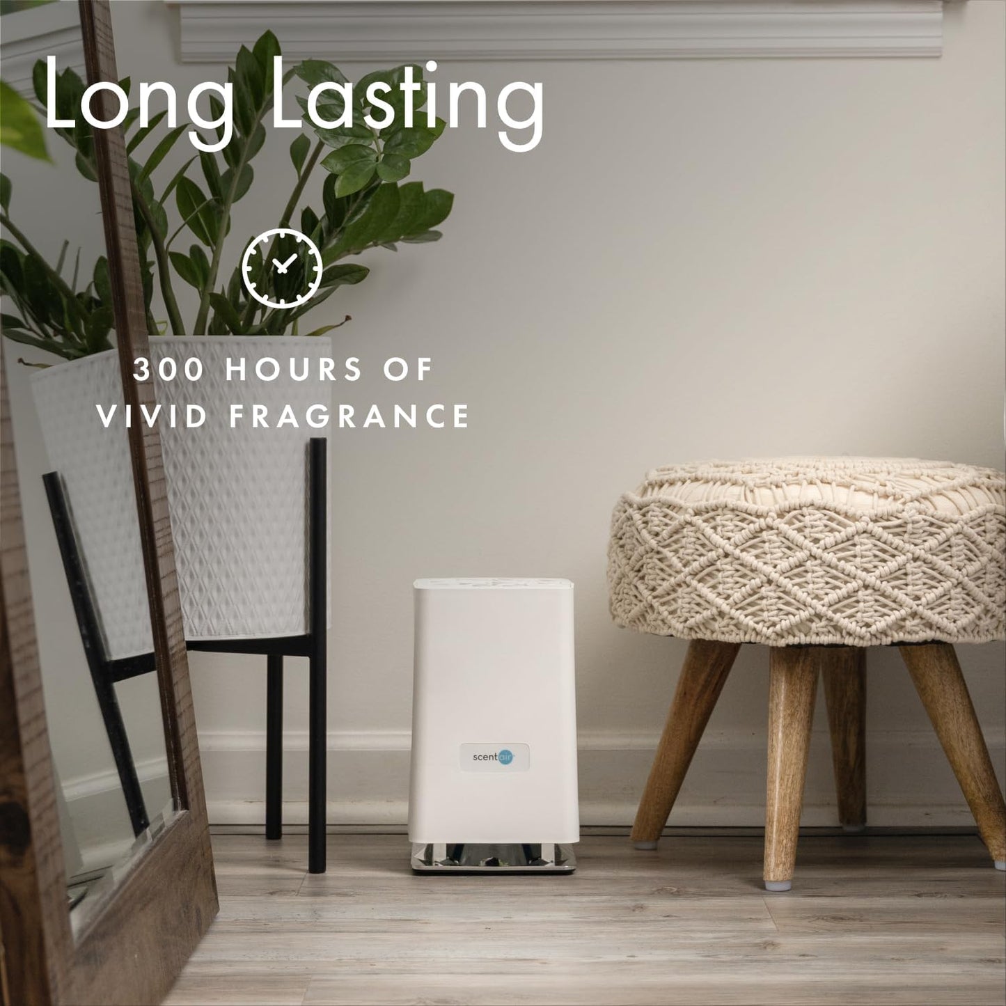 Whisper Home | Diffuser Machine, Scents up to 800 Sq. Ft Room, Compatible with Alexa & Google, WiFi & Bluetooth Enabled, Cartridge Sold Separately, White