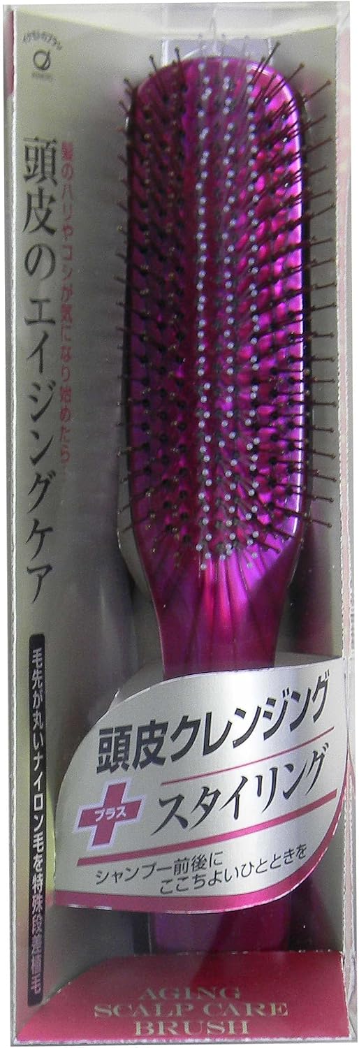 IBC Ikemoto Hashiko Industrial Hair Brush, Aging Scalp Care Brush, TC1300, Made in Japan