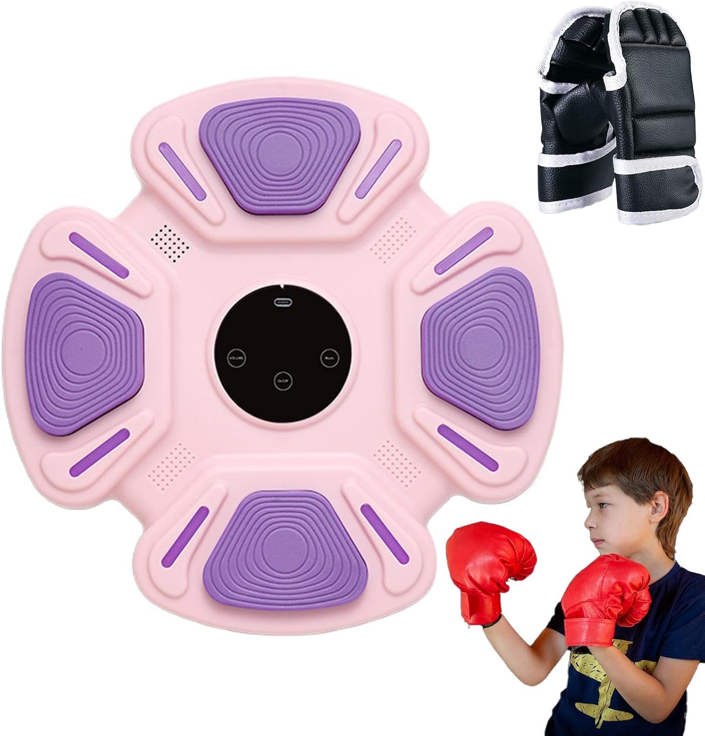 Music Boxing Trainer, Home Fitness Gear, Wall Mounted System, Smart Boxing Machine, Fitness Boxing Gear, Interactive Exercise System, Musical Workout Equipment, Professional Boxing Trainer