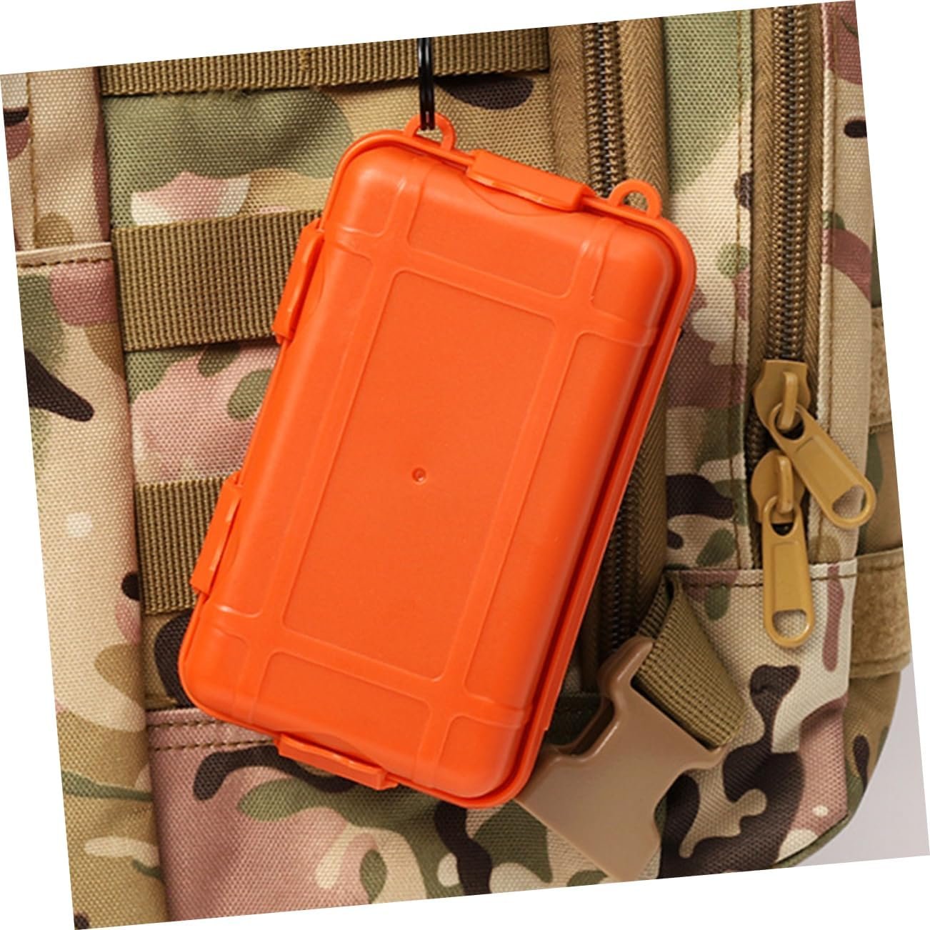 Unomor Box Survival Storage Box Capacity Tool Case Shockproof Organizer for Outdoor Use Sealed Design for