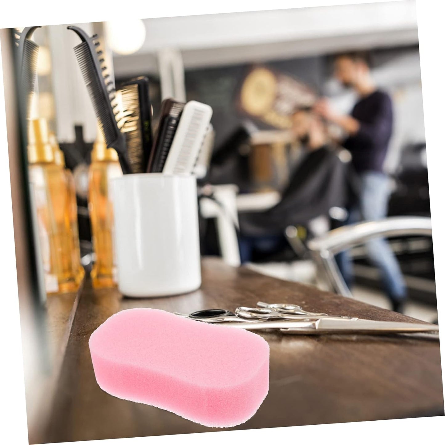 Beavorty 40 Pz Pennello Spugna Spazzola Per Acconciature Portachiavi Portatile Con Bottiglia Spray Spugna Di Mare Naturale Epilatore Per Donna Esche Per Basso Uomo Cura Dei Attrezzo