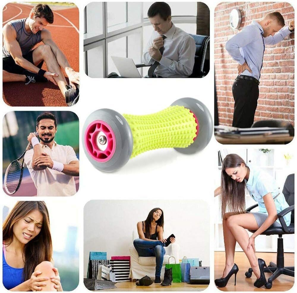 Foot Massage Roller for Plantar Fasciitis and Relieving Muscle Pain,Stress,Relaxation,Trigger Point Therapy Foot and Hand Recovery by BIFANS