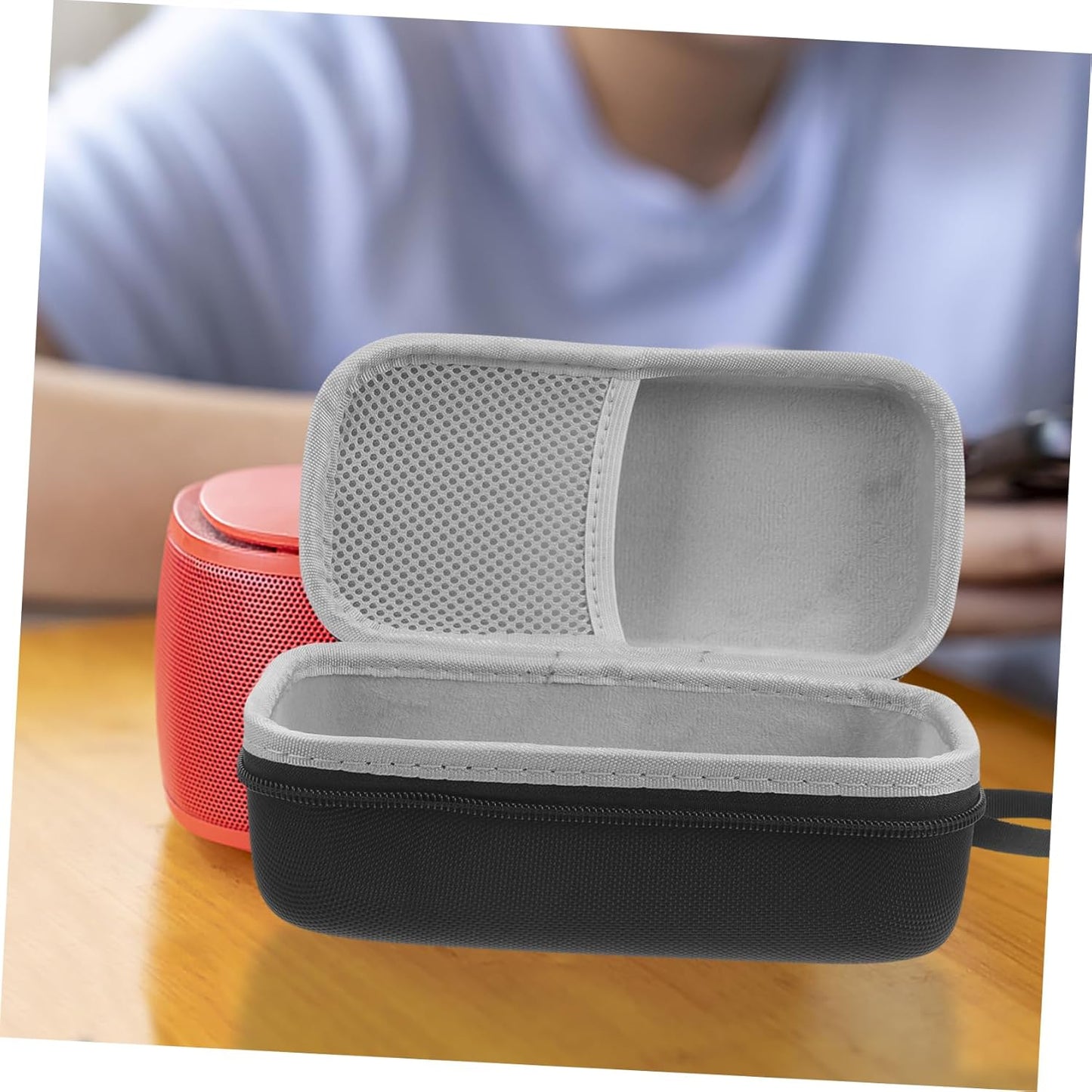 BELLIFFY Speaker Case Portable Audio Speaker Bags Fitting Bags Suitcase Suitcase Speaker Carrying Case Travel Case Oxford Cloth
