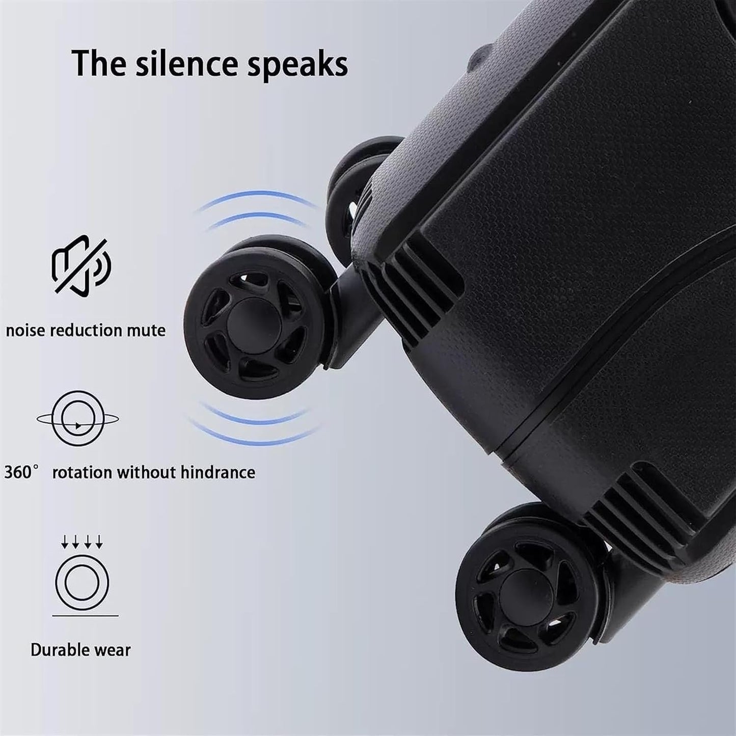 Suitcase Suitcases Storage Luggage Security TSA Combination Lock Carry On Luggage Lightweight Carry-on Suitcase (Color : A, Size : 20 in)