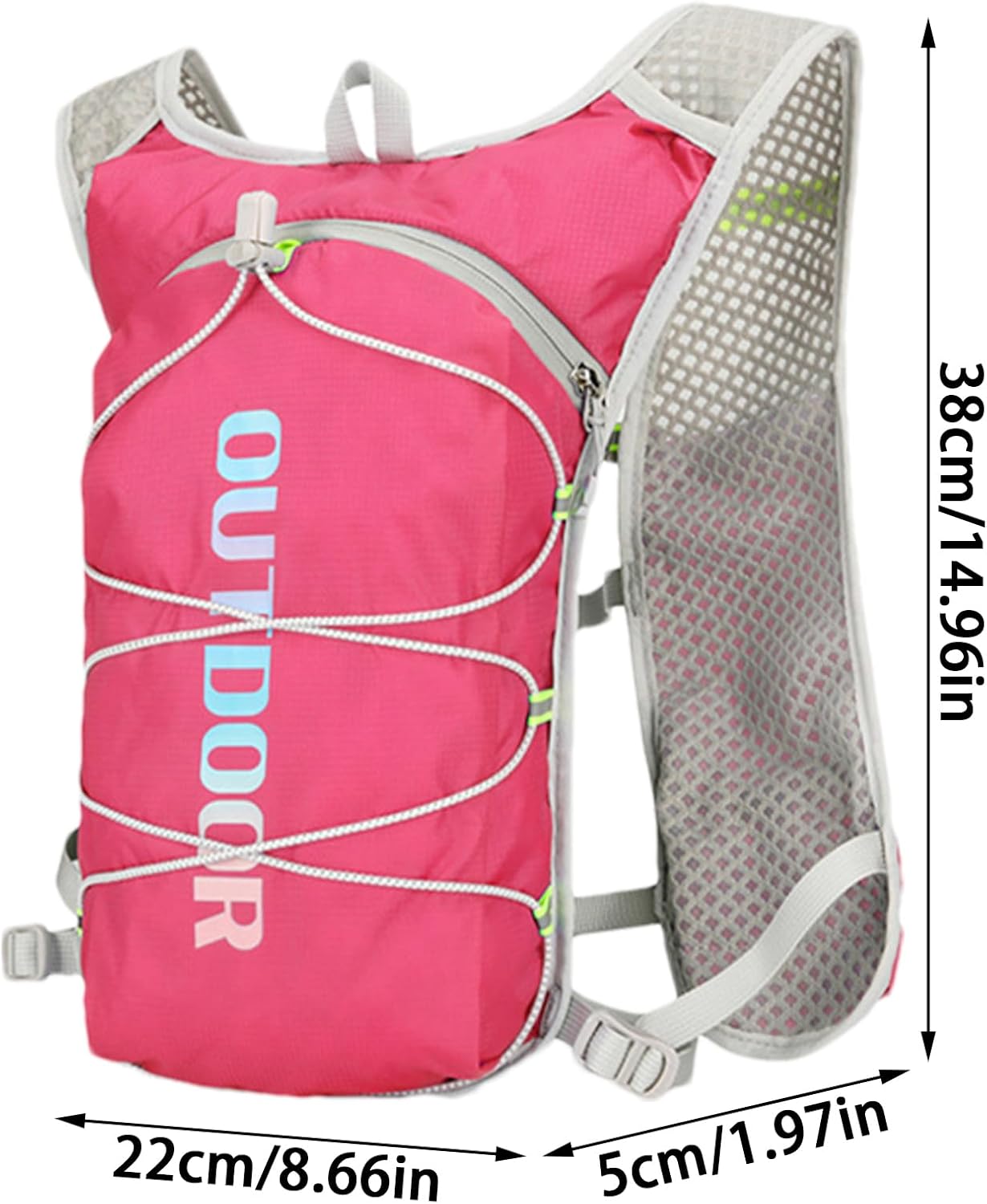 Hydration Pack for Running, Hiking Water Vest, Lightweight Multifunctional Hydration, Sturdy Travel Workout Accessory, Cycling and Camping Fitness Gear Outdoor Enthusiasts