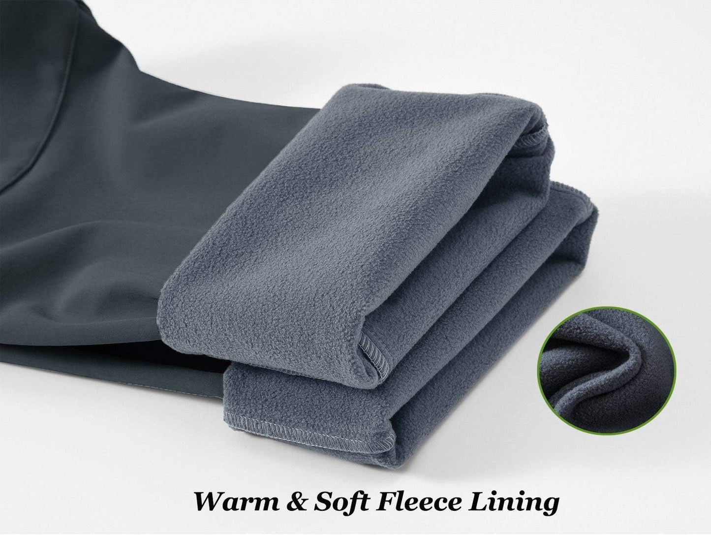 Rdruko Women's Waterproof Softshell Fleece Lined Ski Snow Insulated Pants with Pockets