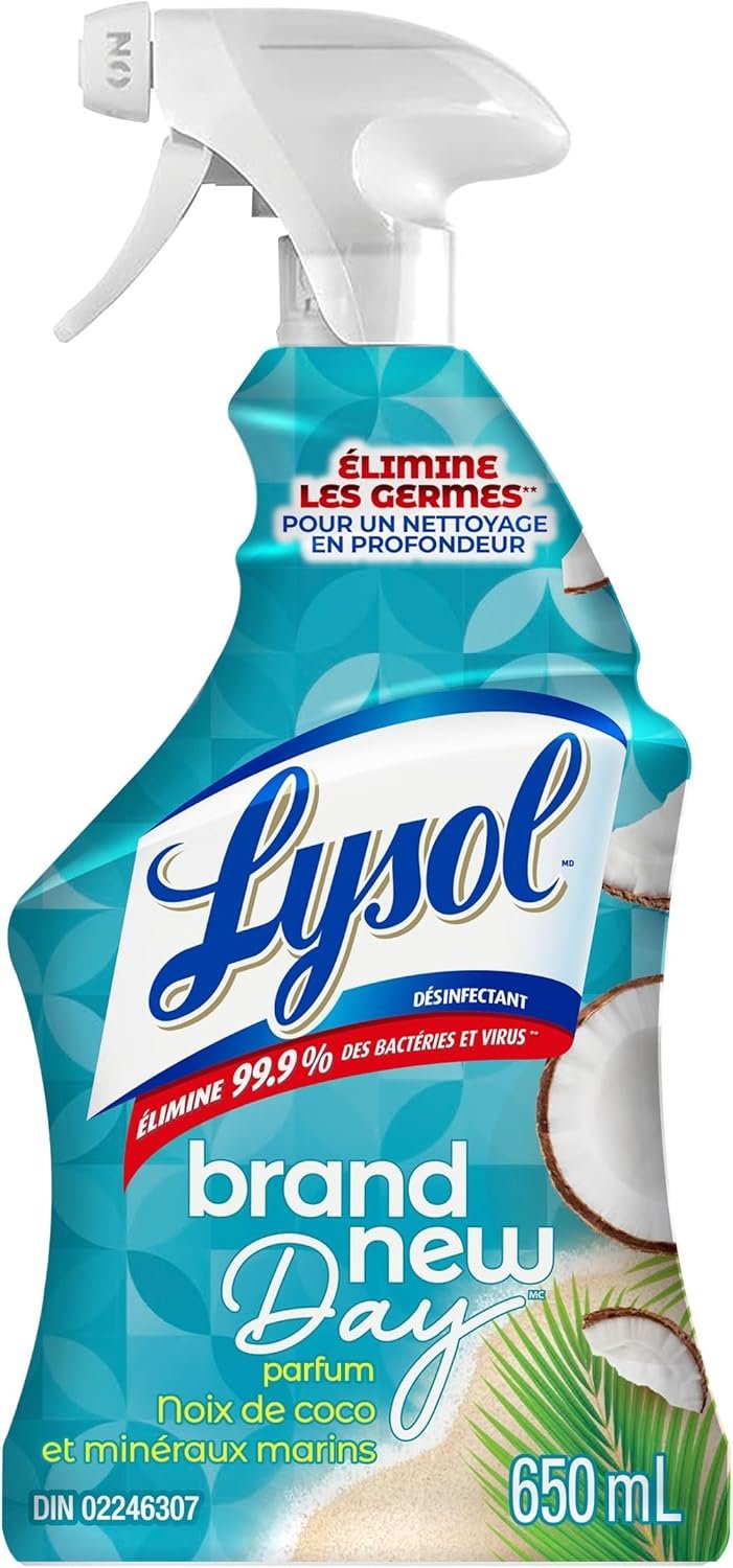 LYSOL ALL PURPOSE CLEANER TRIGGER - New Day Coconut & Sea Minerals 650mL