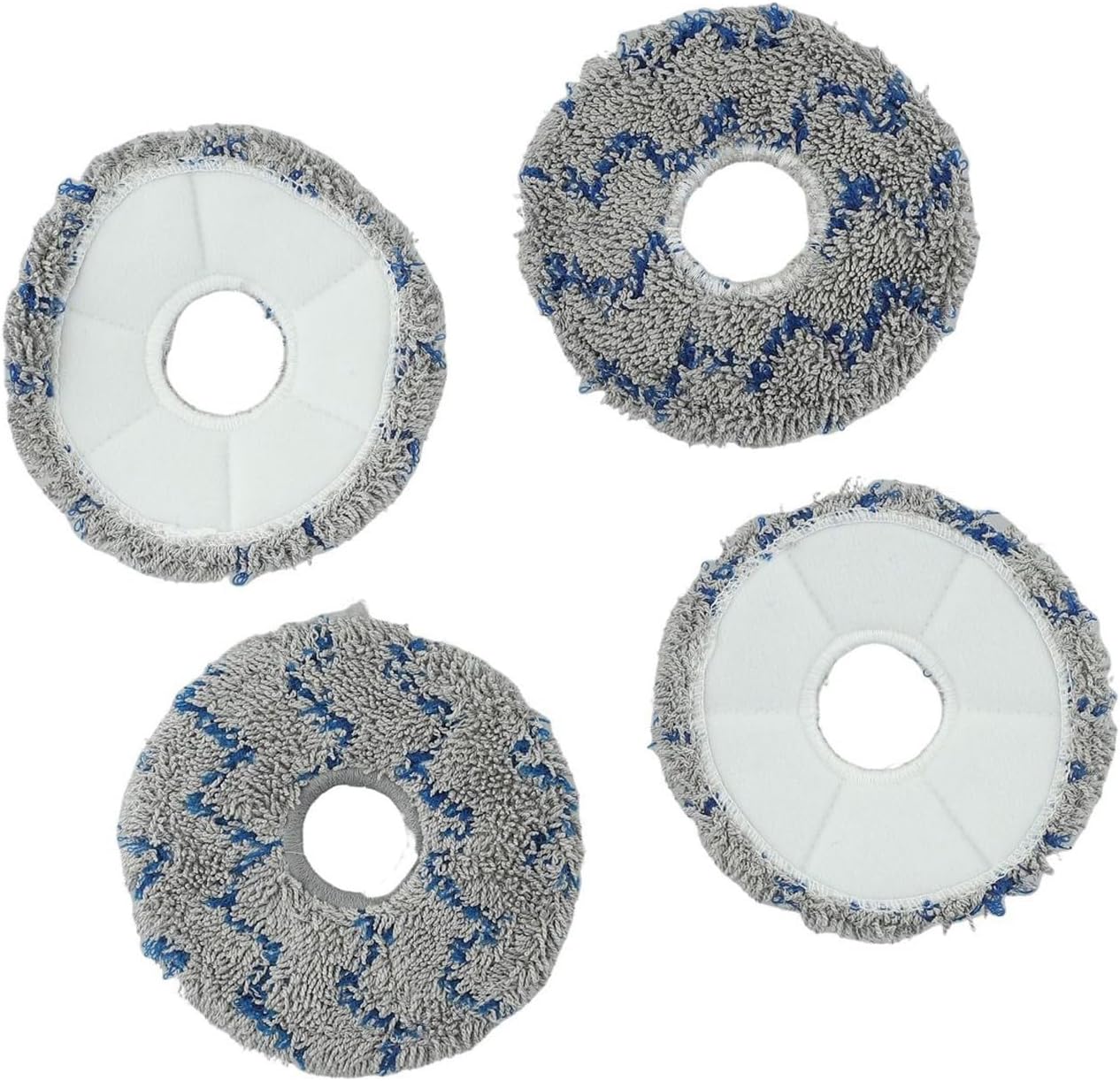 T20/X1 Cleaning Essentials 8 Dust Bags and 4 Mop Pads Designed for Effective Dirt Removal and Floor Protection (Blue)