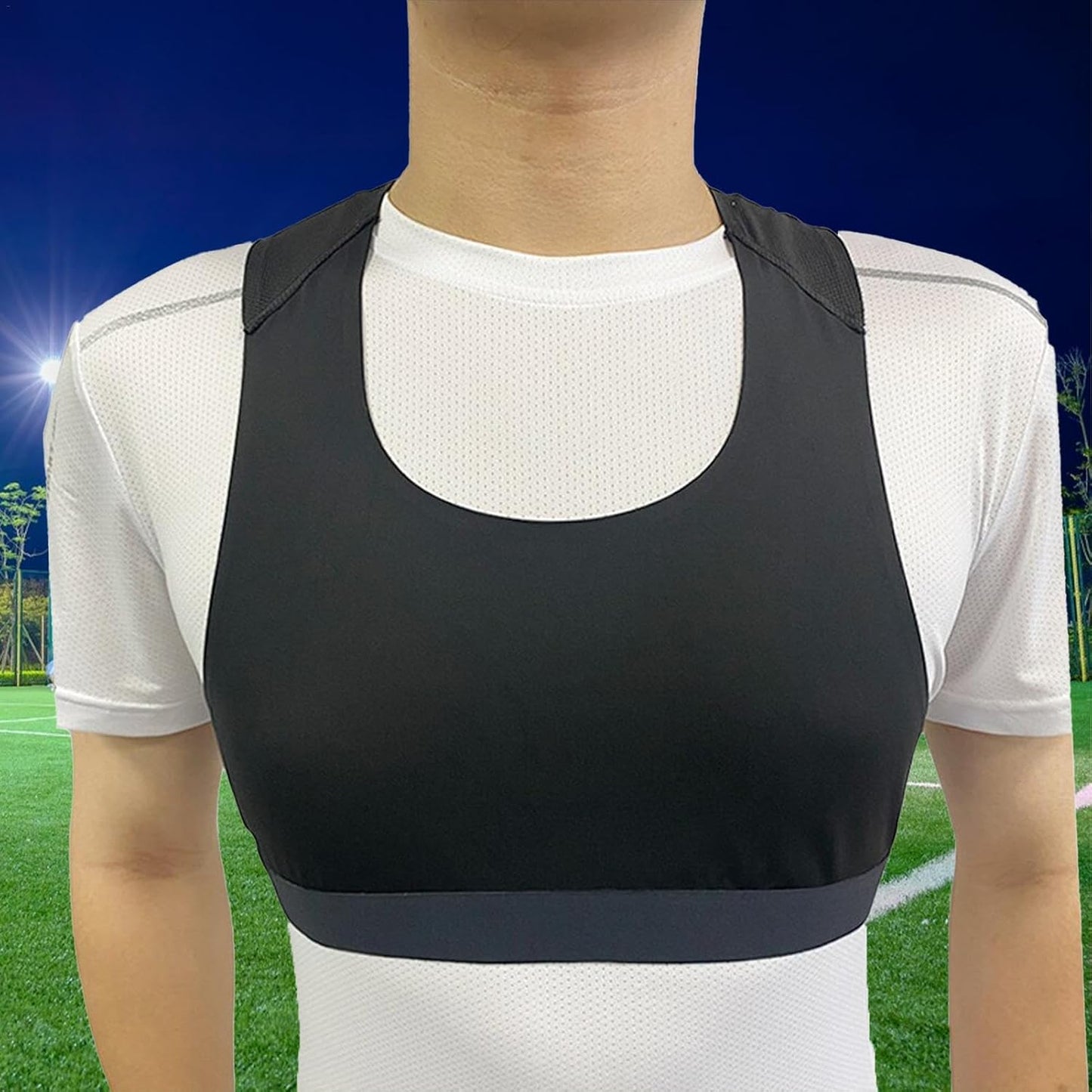 Nuyhgtr Sports Tracker Vest, Fitness Soccer Vest, Football Workout Tank, Breathable Sports Vest, Athletic Performance Vest, Soccer Training Gear, Men Women Vest, Soccer Workout Top