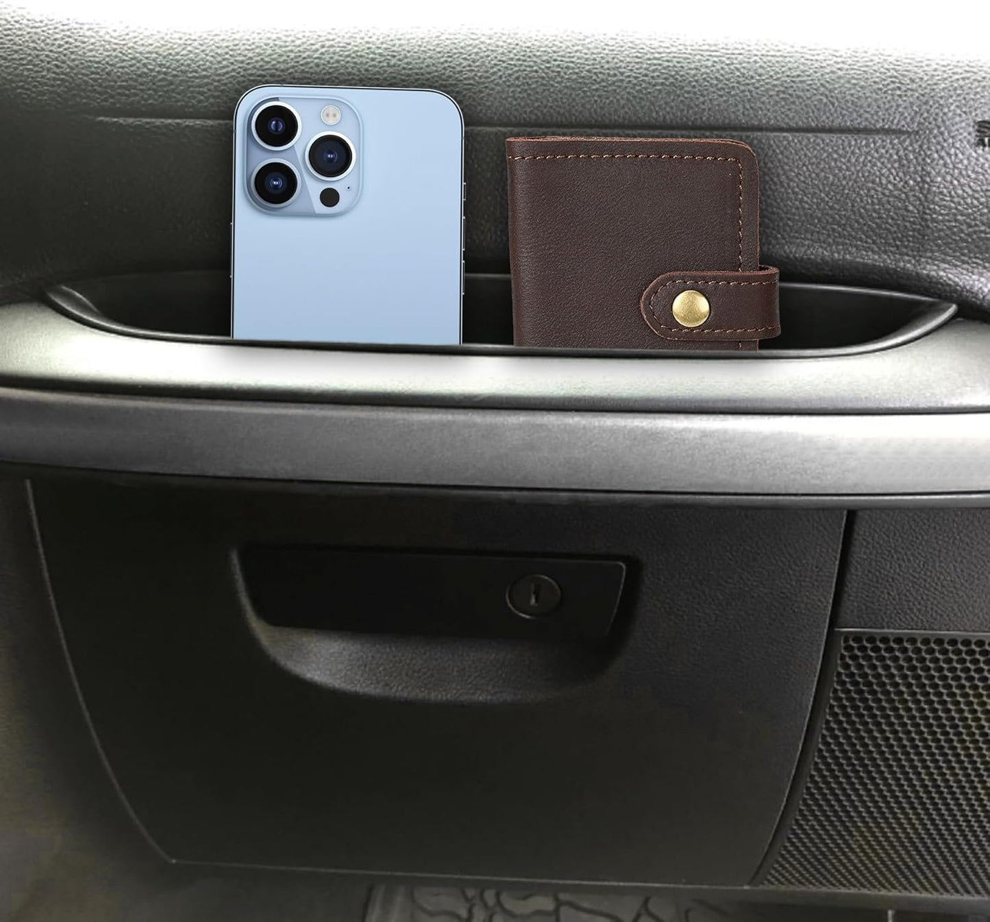 SINGARO Passenger Storage Tray Organizer Grab Handle Storage Box Compatible with 2011-2017 Jeep Wrangler JK JKU, Jeep Wrangler Accessories, Car Interior Accessories, Black