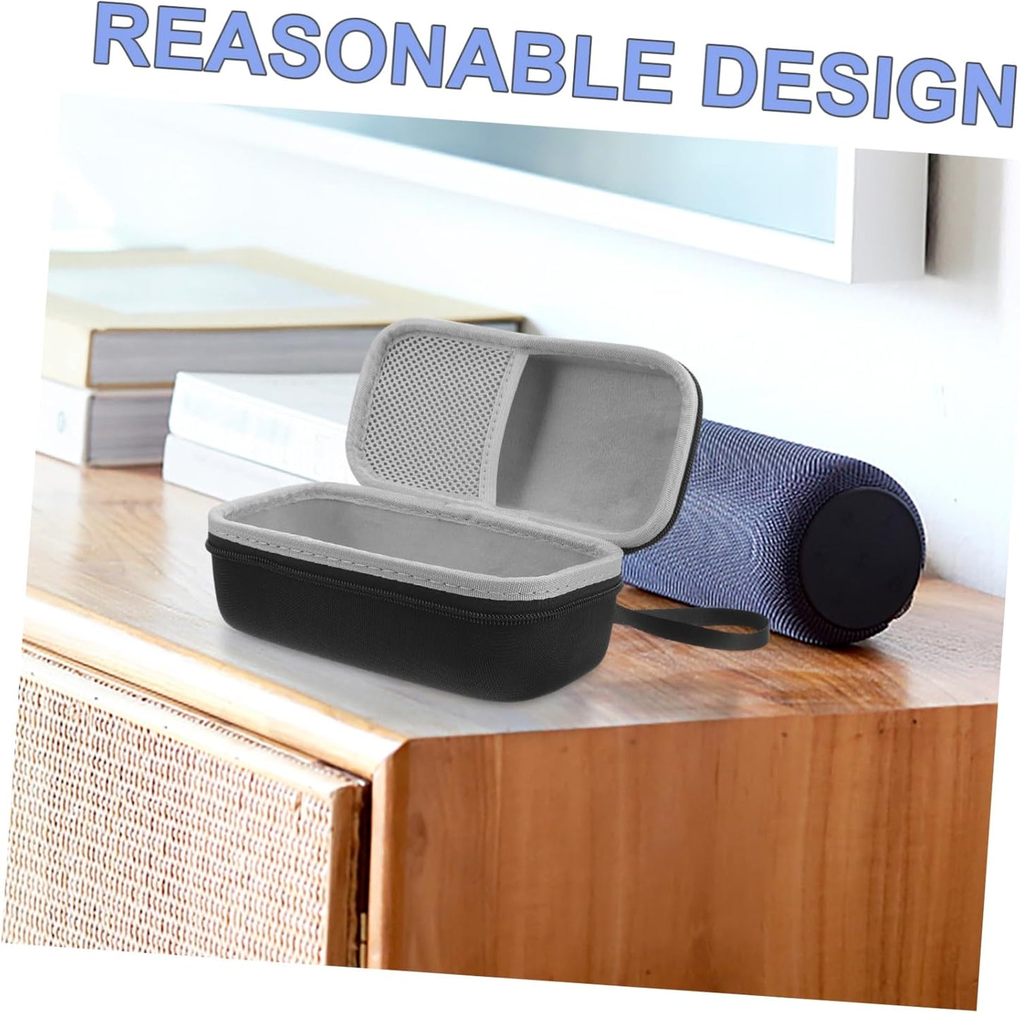 BELLIFFY Speaker Case Portable Audio Speaker Bags Fitting Bags Suitcase Suitcase Speaker Carrying Case Travel Case Oxford Cloth