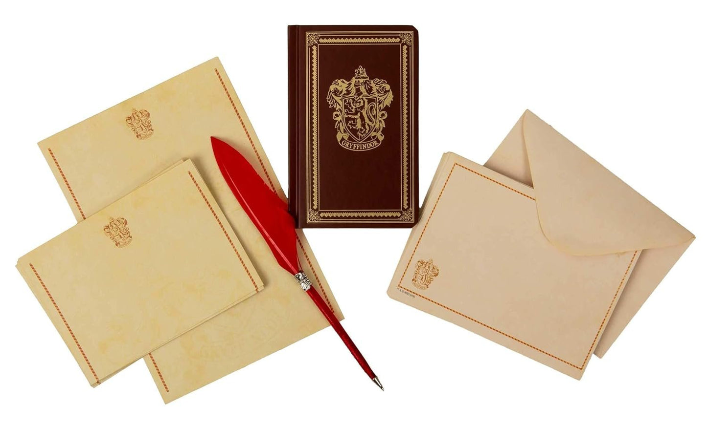 Harry Potter Gryffindor Desktop Stationery Set (With Pen)
