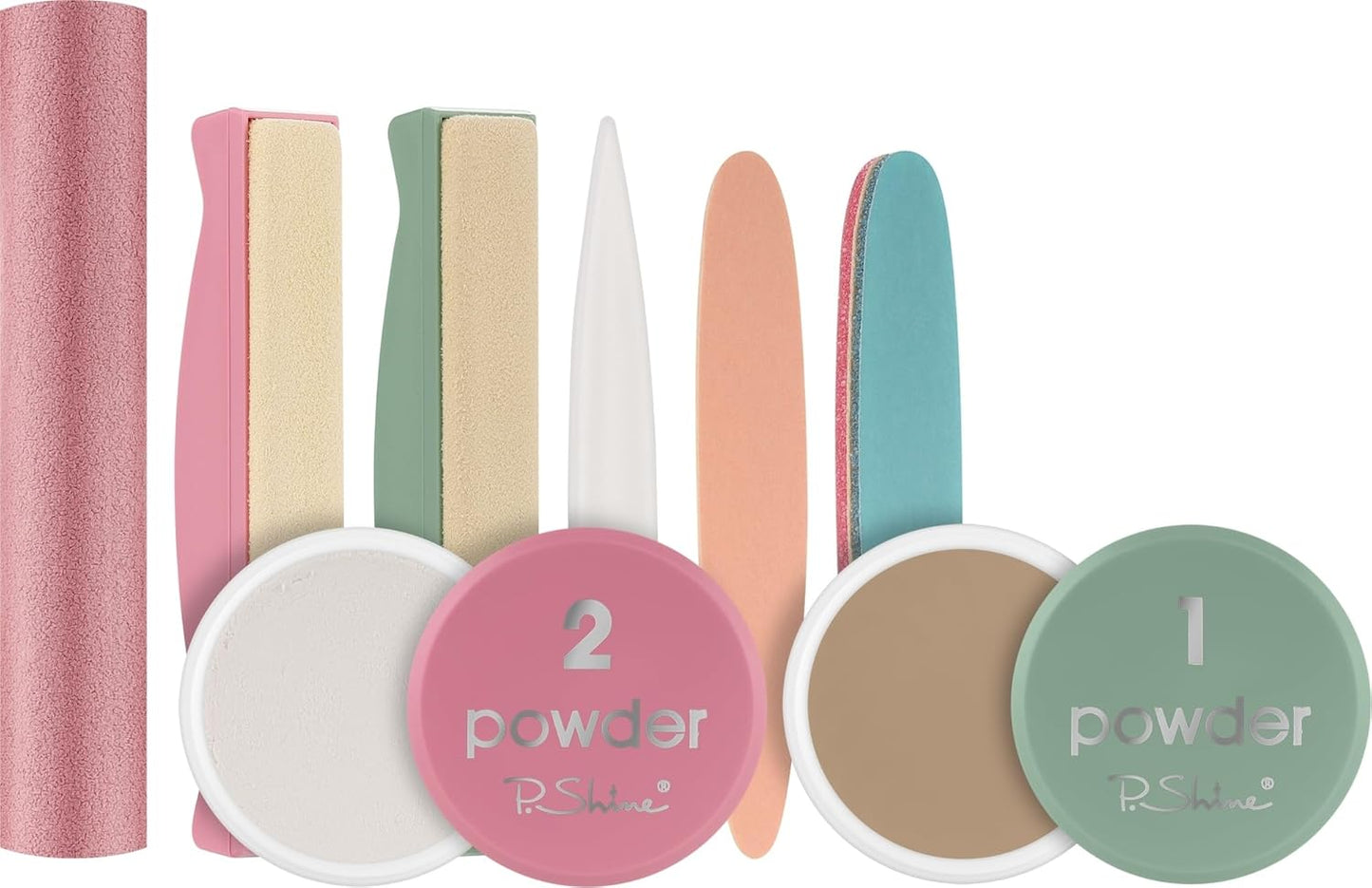 P-SHINE - Professional Japanese Nail Care Manicure Kit + Instructions for Not Damaging Nails