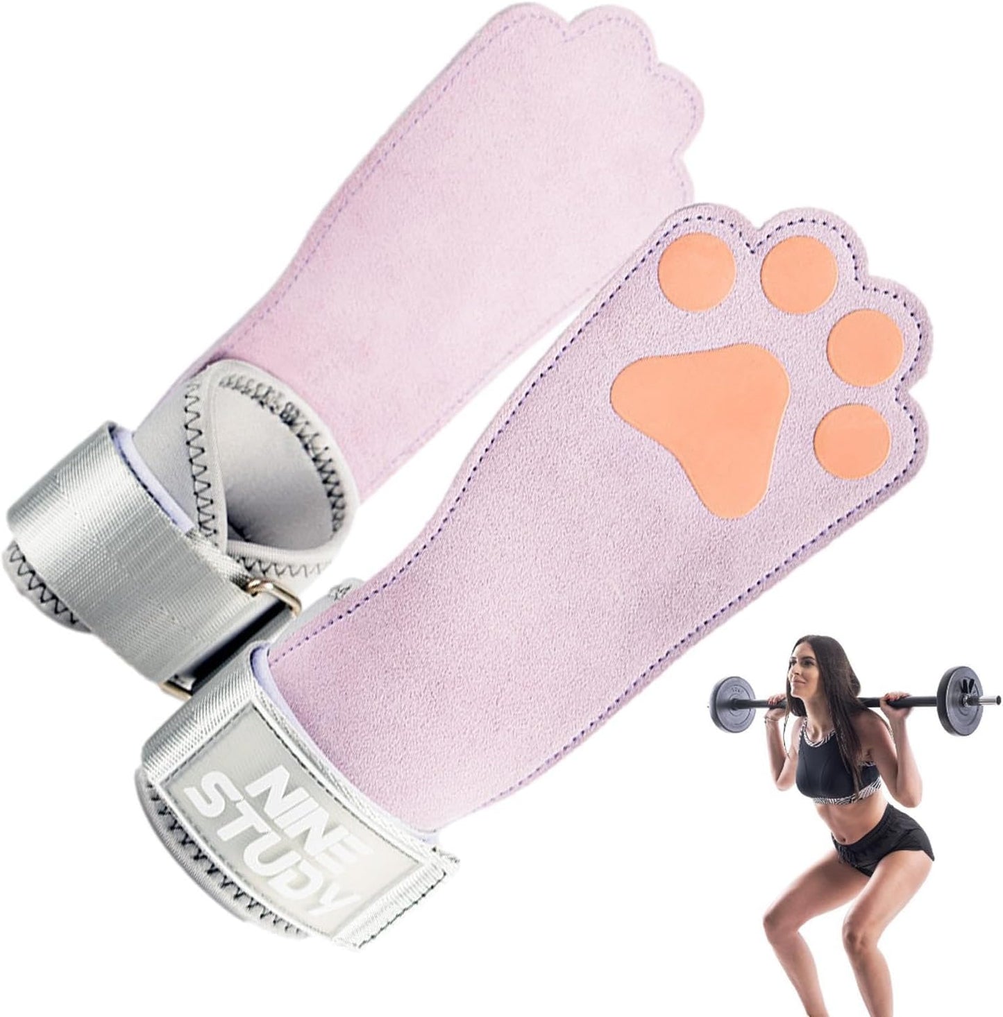 Grip Straps for Lifting, Assistant Deadlift Straps, Non-Slip Grip Pads, Wrist Support Wraps, Heavy-Duty Gym Gear, Ideal for Power Training, Pull-Ups, Deadlifting, and Strength Workouts