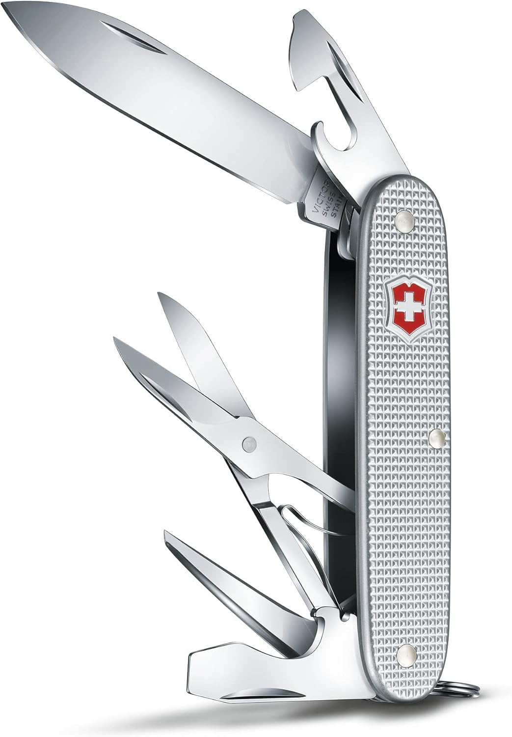Victorinox Swiss Army 0823126US2 Pioneer X Multi-Tool Silver Alox-93mm, 3.63 in (0.8231.26-X4)